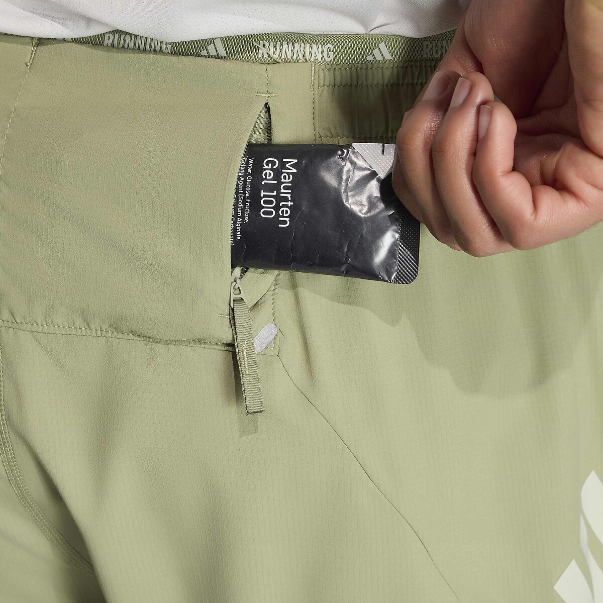 Pantaloncini da corsa, ADI365 FORMOTION verde chiaro, adidas Performance