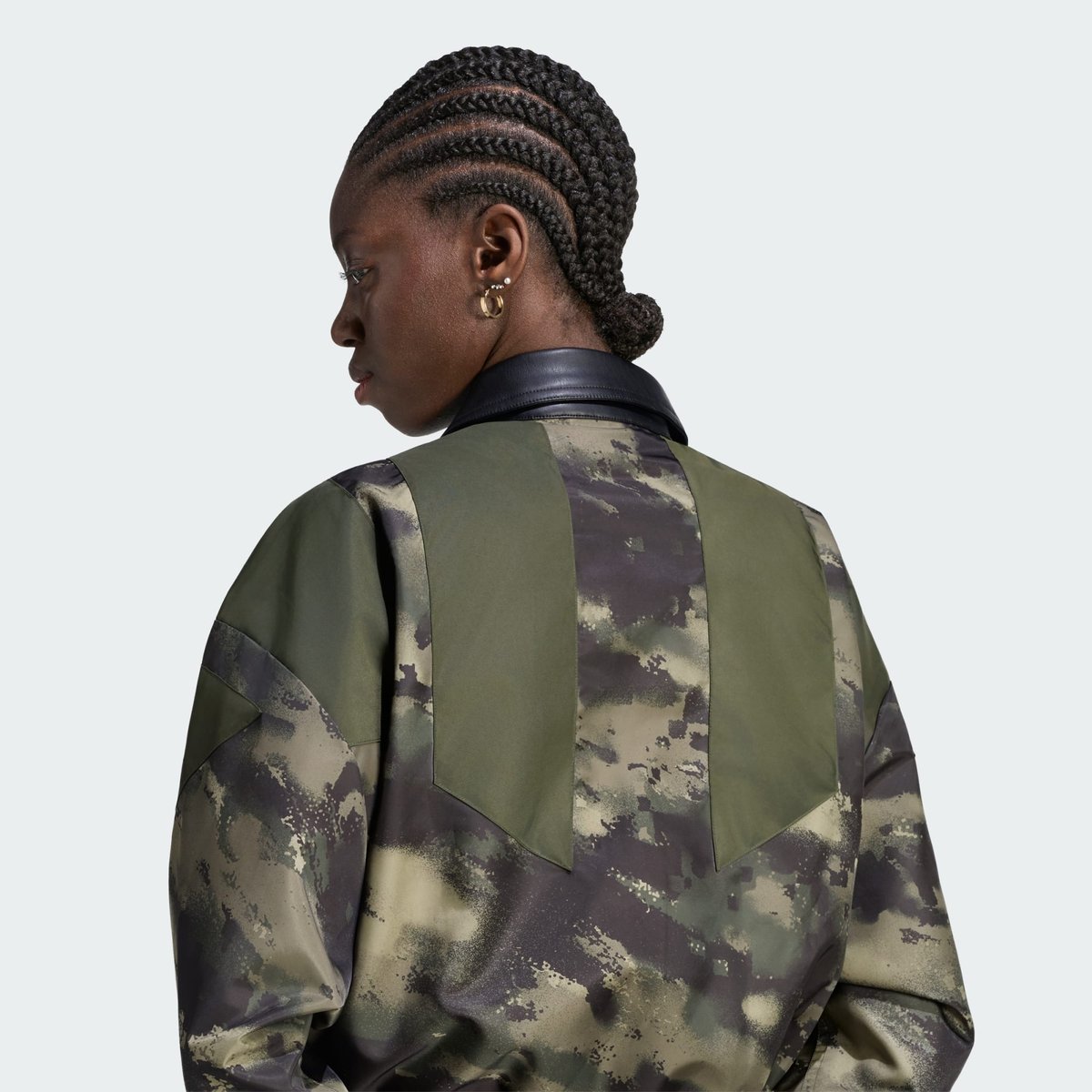 Blouson Aviateur Imprimé Intégral Eqt night cargo / multicolor, adidas Originals