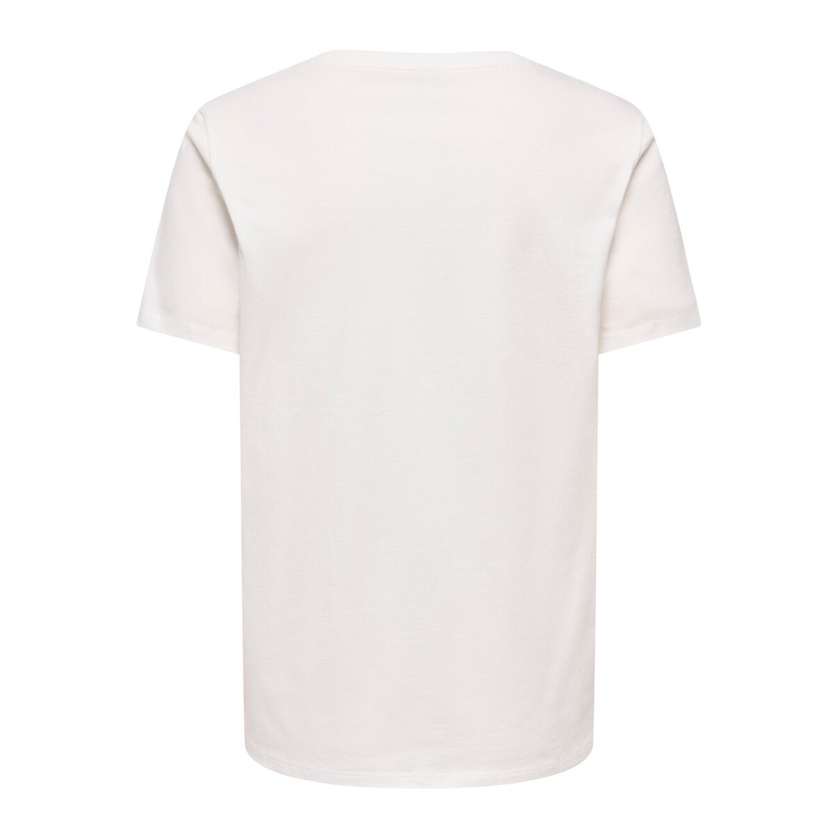 T-shirt met korte mouwen, print op de borst wit, ONLY