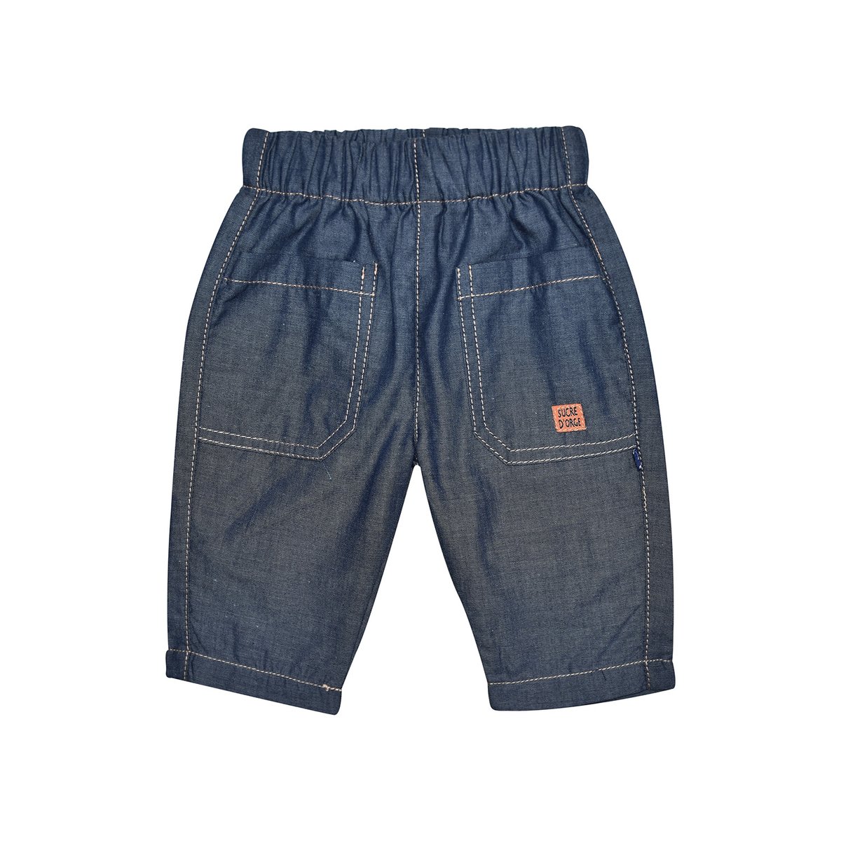 Tee shirt pantalon gaetan manches longues naissance orange, SUCRE D'ORGE
