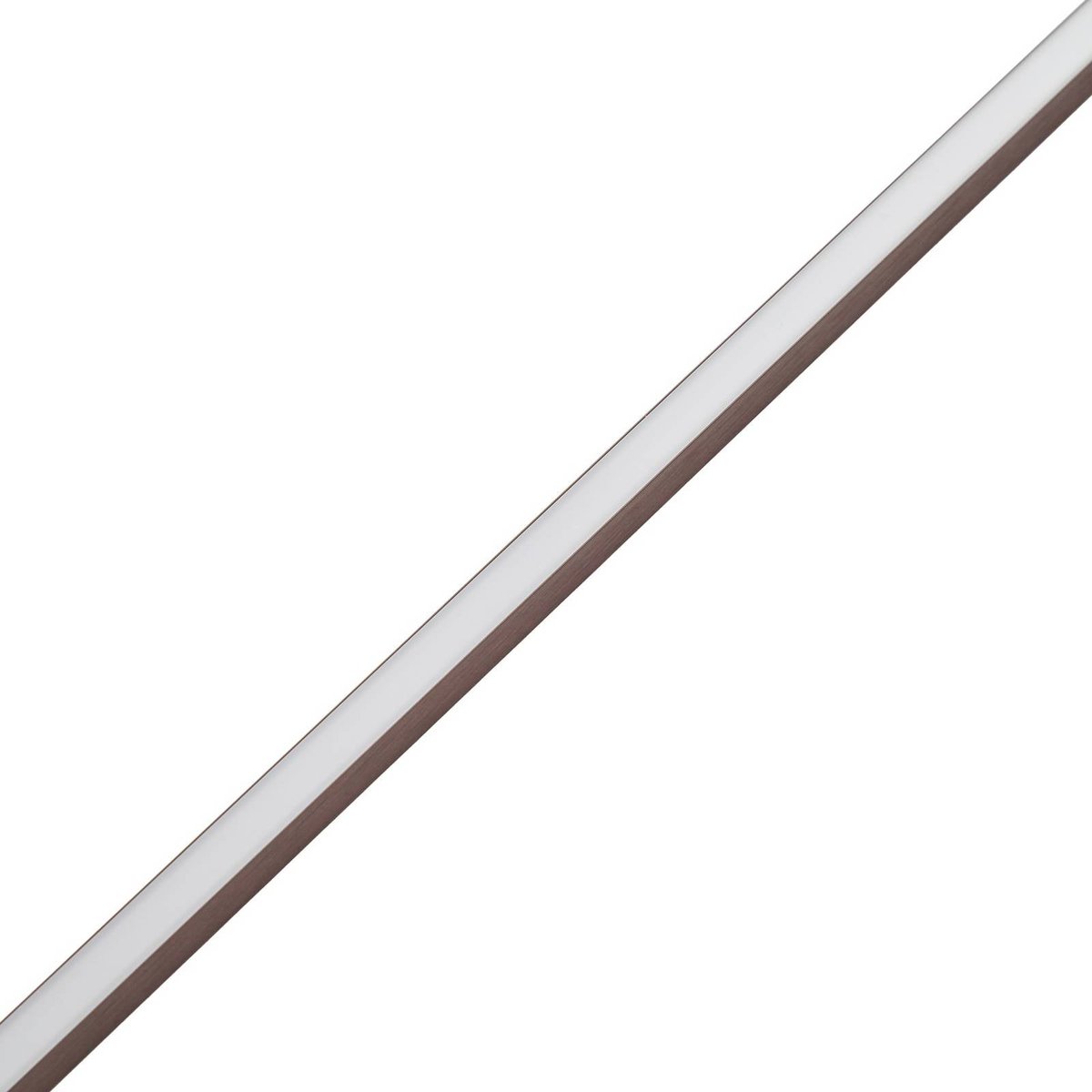 Applique en aluminium moderneLED, Natsumi marron, LINDBY