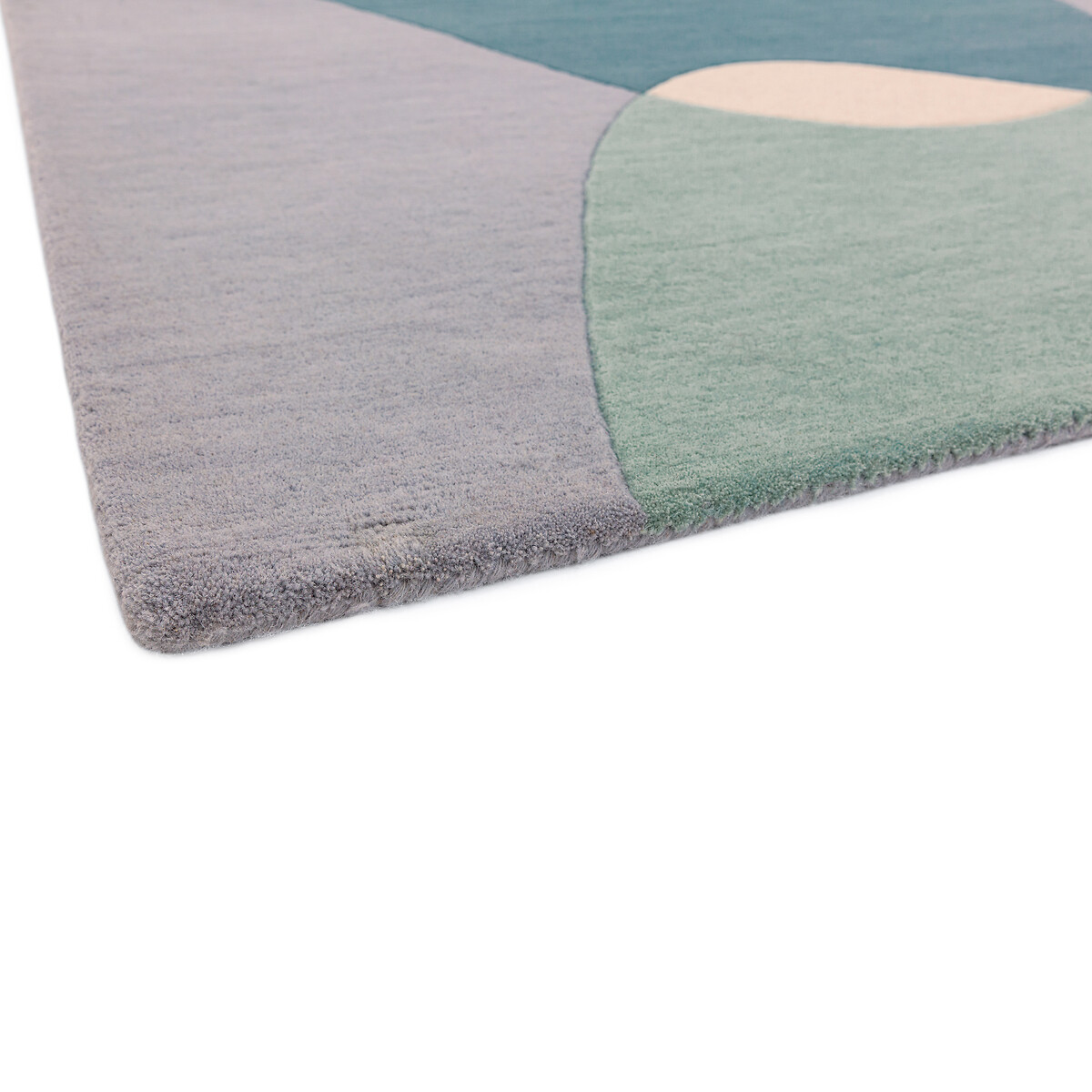 Abstract Shapes Rug blue, SO'HOME