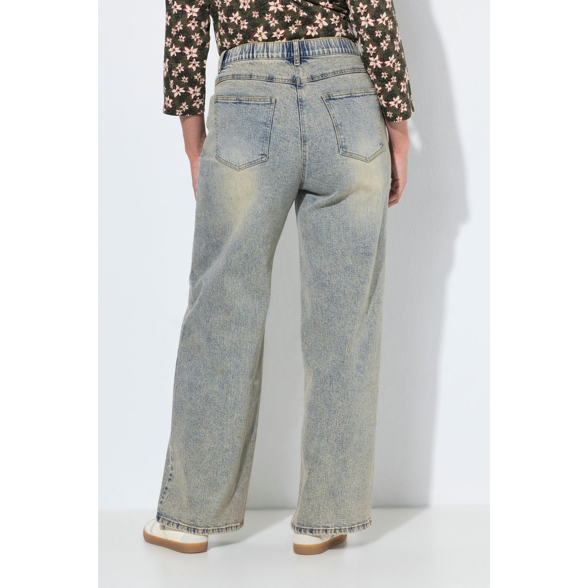 Jean Mary, jambe extra-large bleu clair, ULLA POPKEN