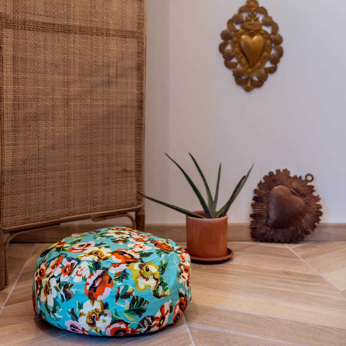 Cr&eacute;er un coin Yoga / M&eacute;ditation chez soi : tapis, coussins et ambiance