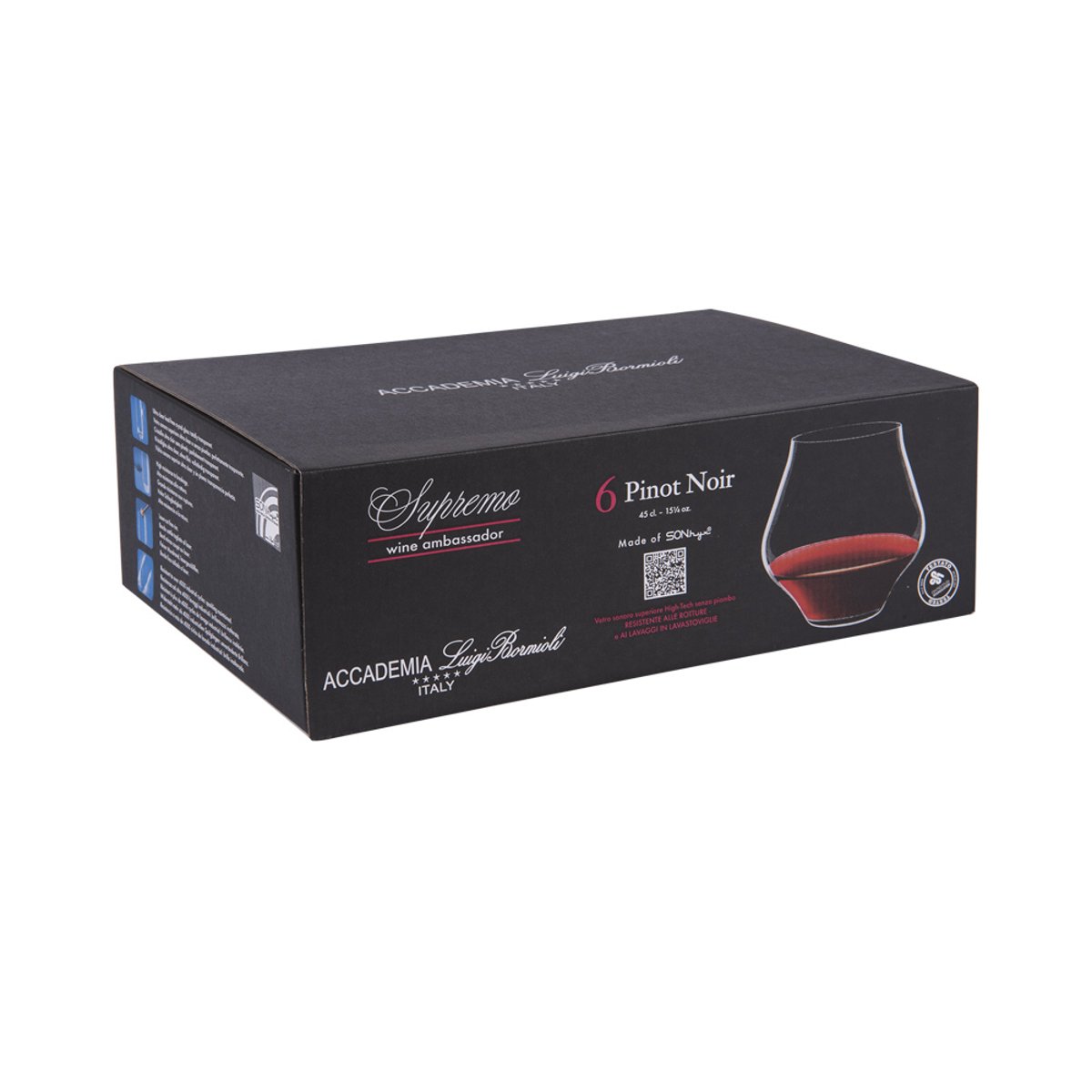 Flûte à Champagne Supremo 24 cl (lot de 6) transparent / cristal, BORMIOLI LUIGI