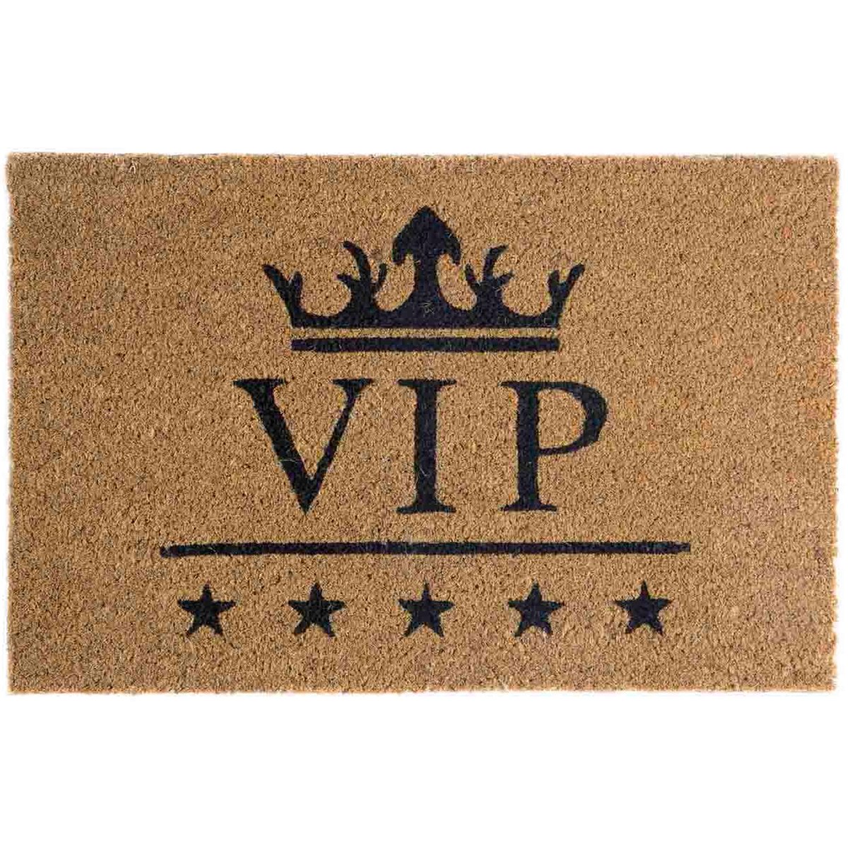 Paillasson coco VIP 40x60cm marron, WADIGA