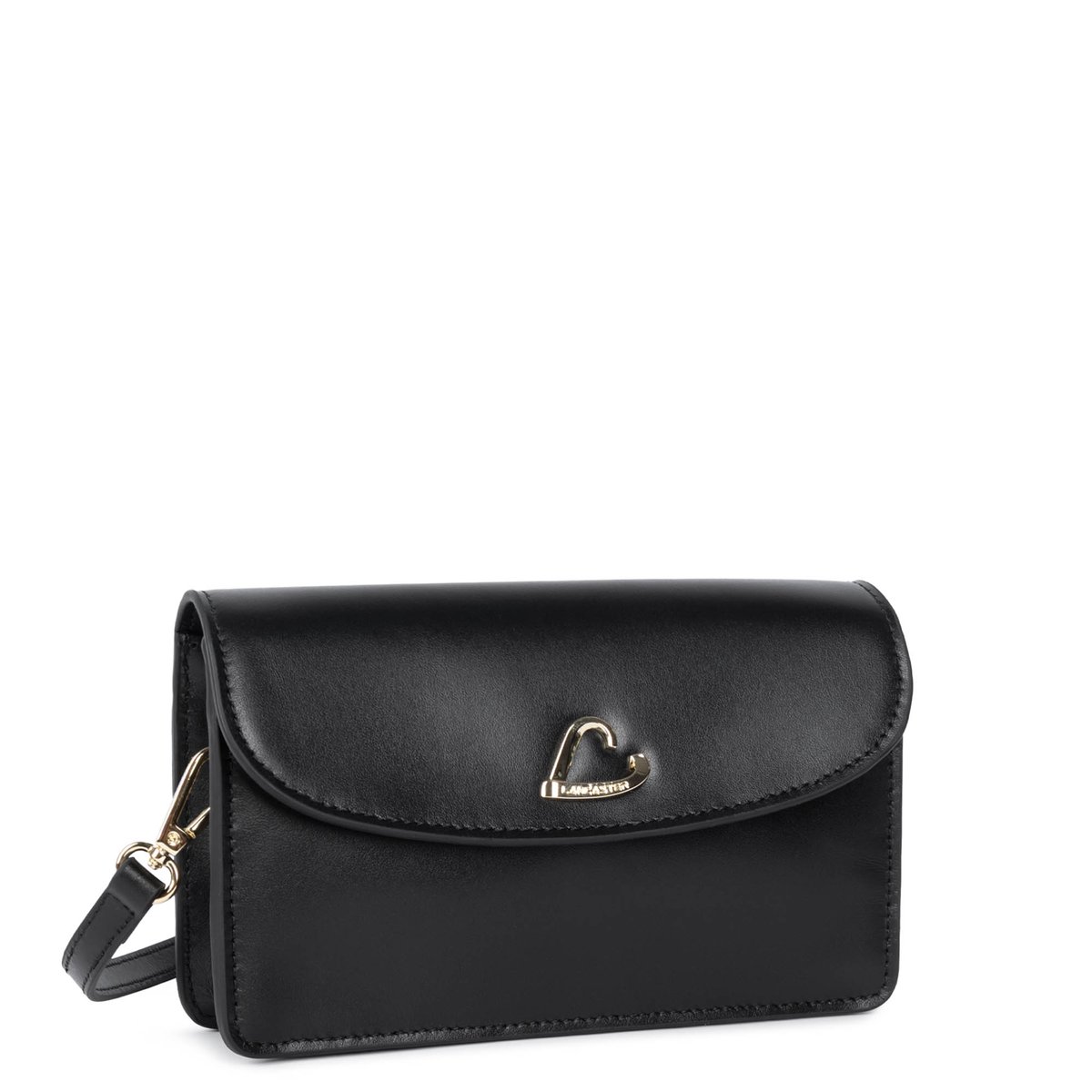 Pochette PARIS PHILOS noir, LANCASTER