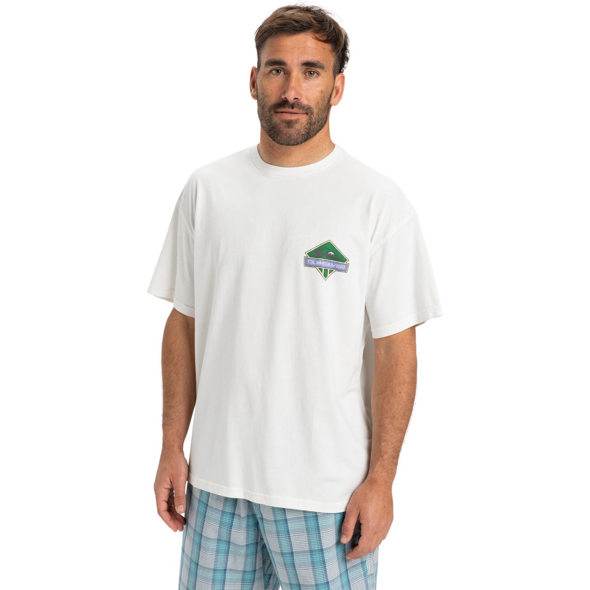 T-shirt à manches courtes CRYSTAL JET blanc snow white, QUIKSILVER