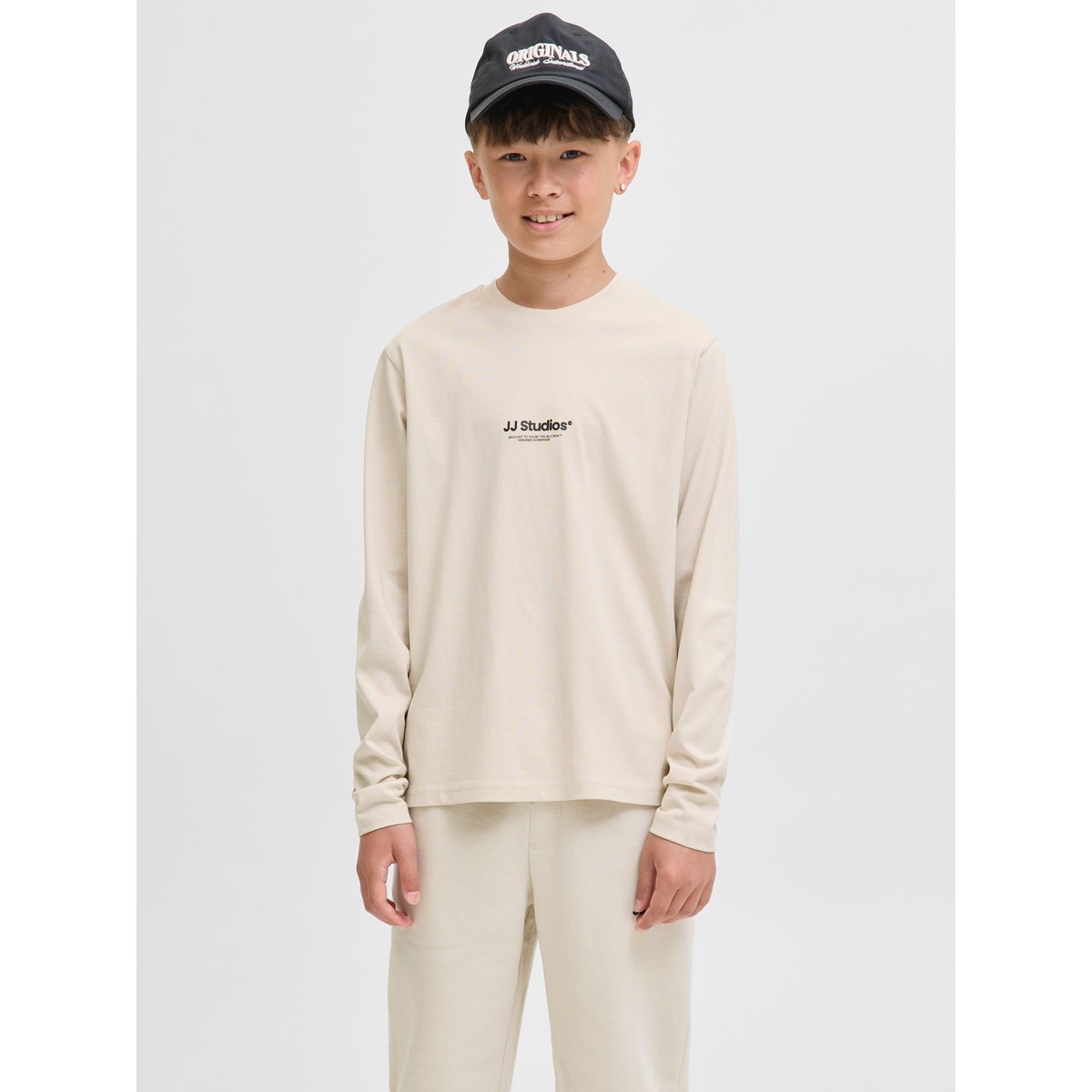 T-Shirt À Manches Longues moonbeam, JACK & JONES JUNIOR