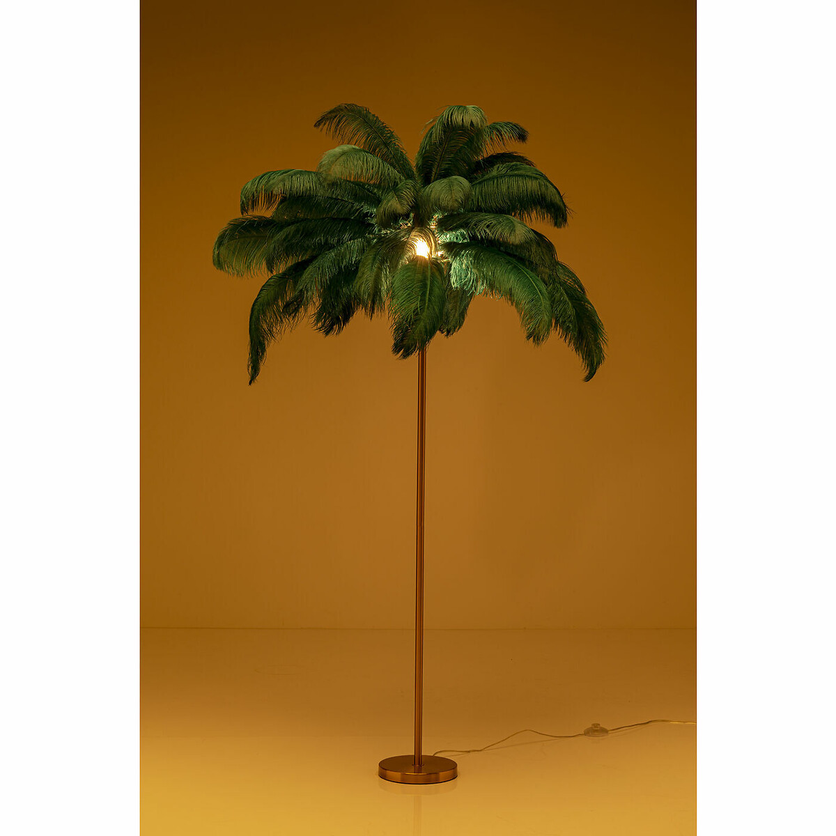 Lampadaire Feather Palm vert 165cm vert, KARE DESIGN