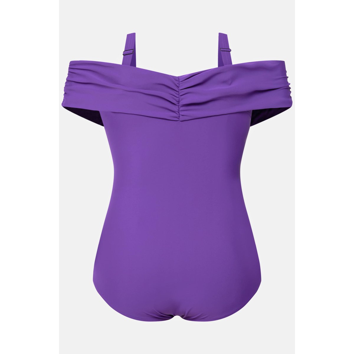 Maillot de bain à bonnets souples. Décolleté violet, ULLA POPKEN