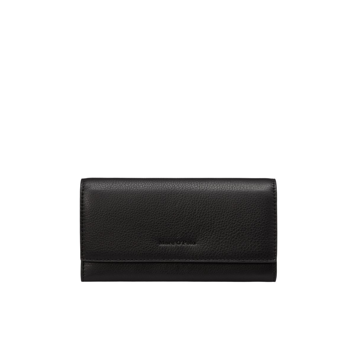 Portefeuille 2-en-1, modèle Jessie en cuir de vache de haute qualité noir, MARC O'POLO