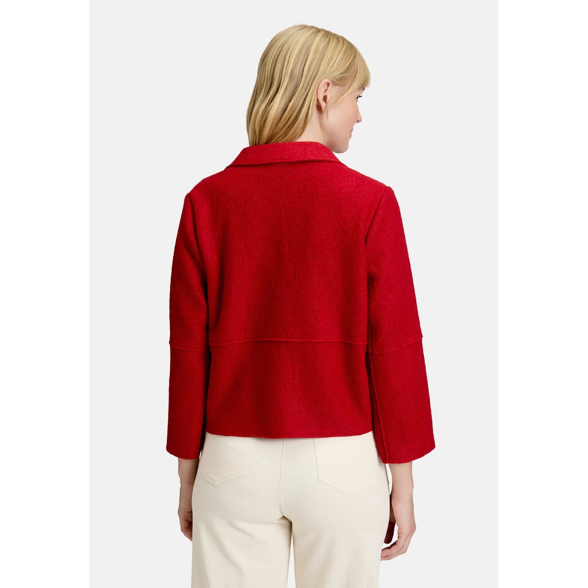Veste blazer à col à revers red scarlet, BETTY BARCLAY
