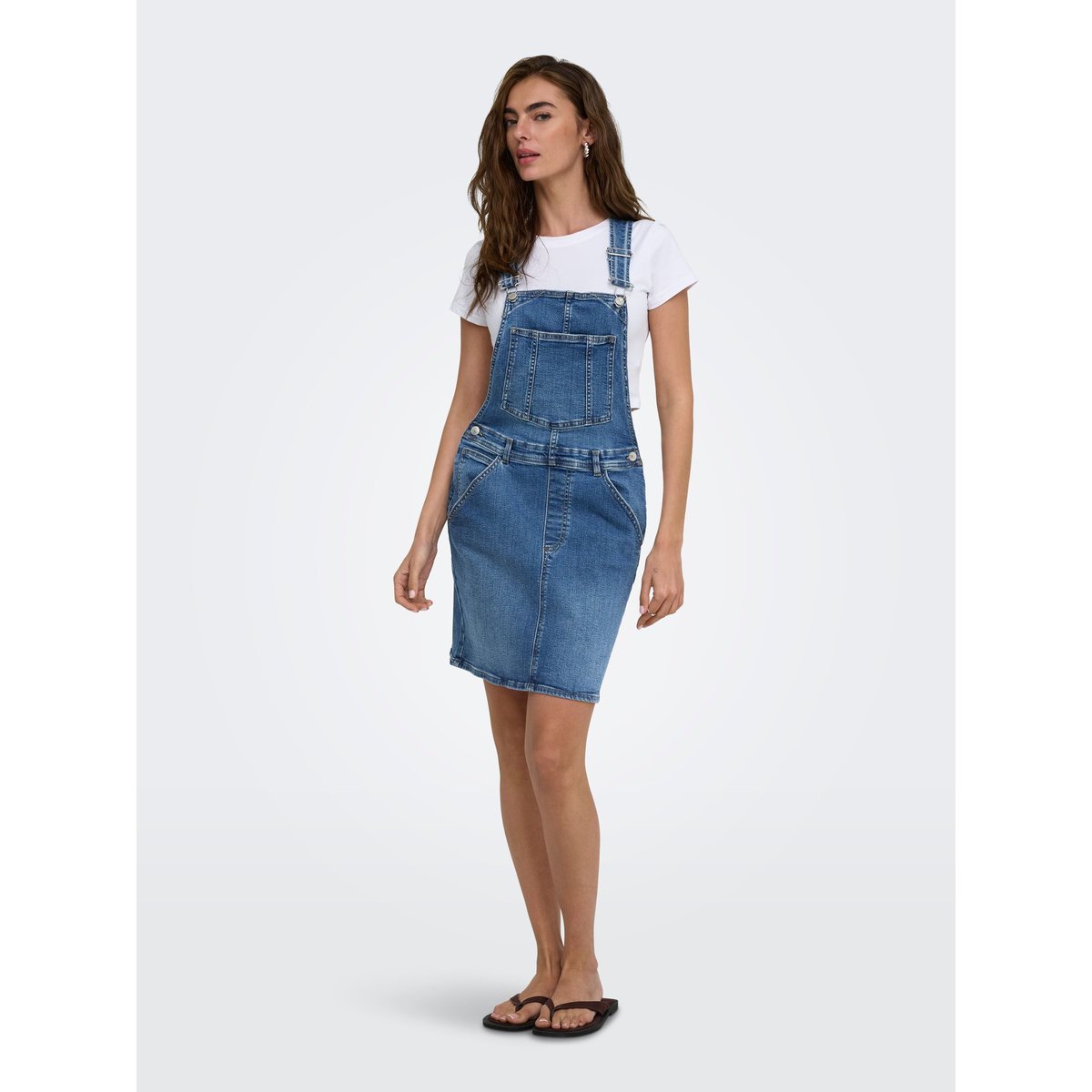 Robe En Denim medium blue denim 1, ONLY