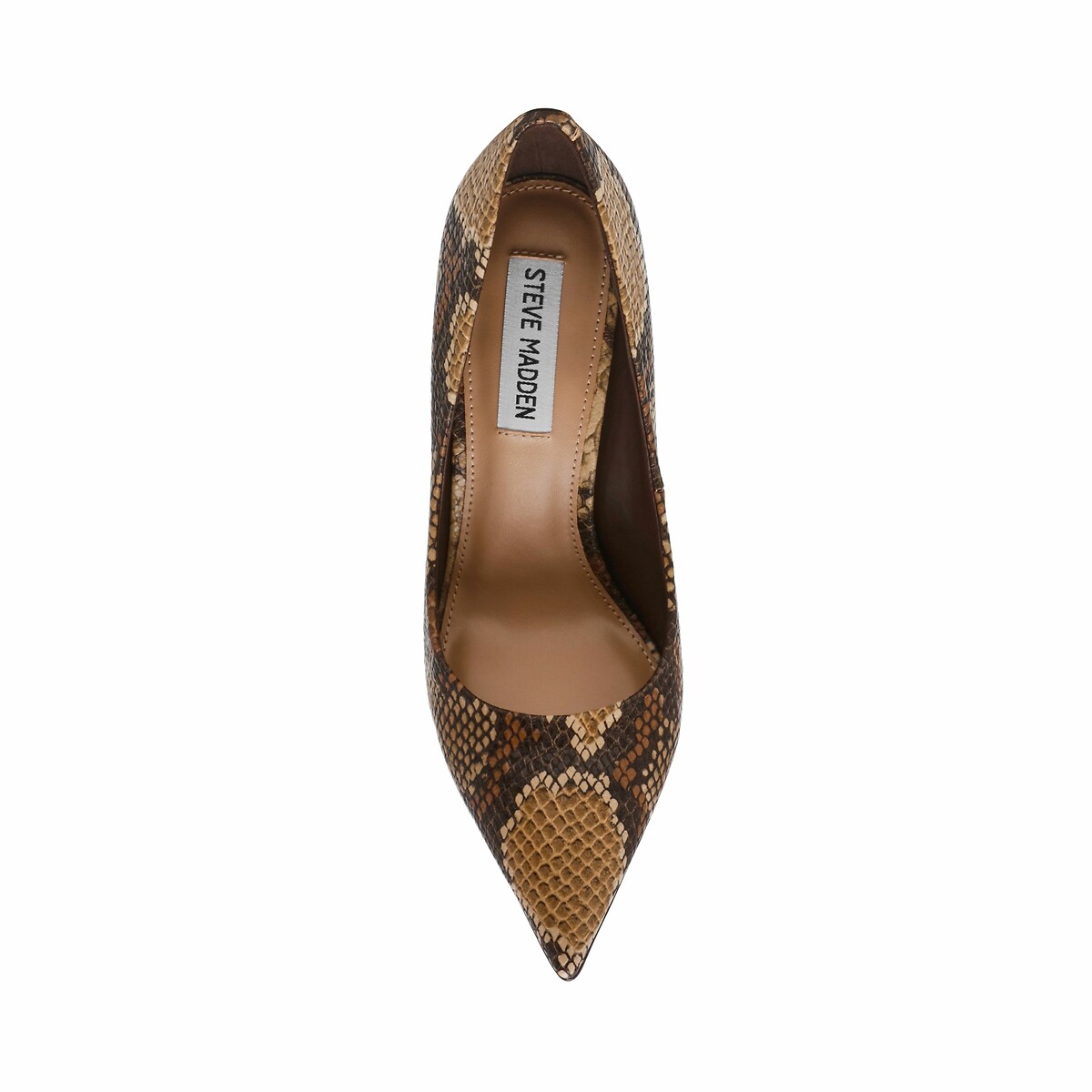 Thrive Pointed Stiletto Heels python , STEVE MADDEN