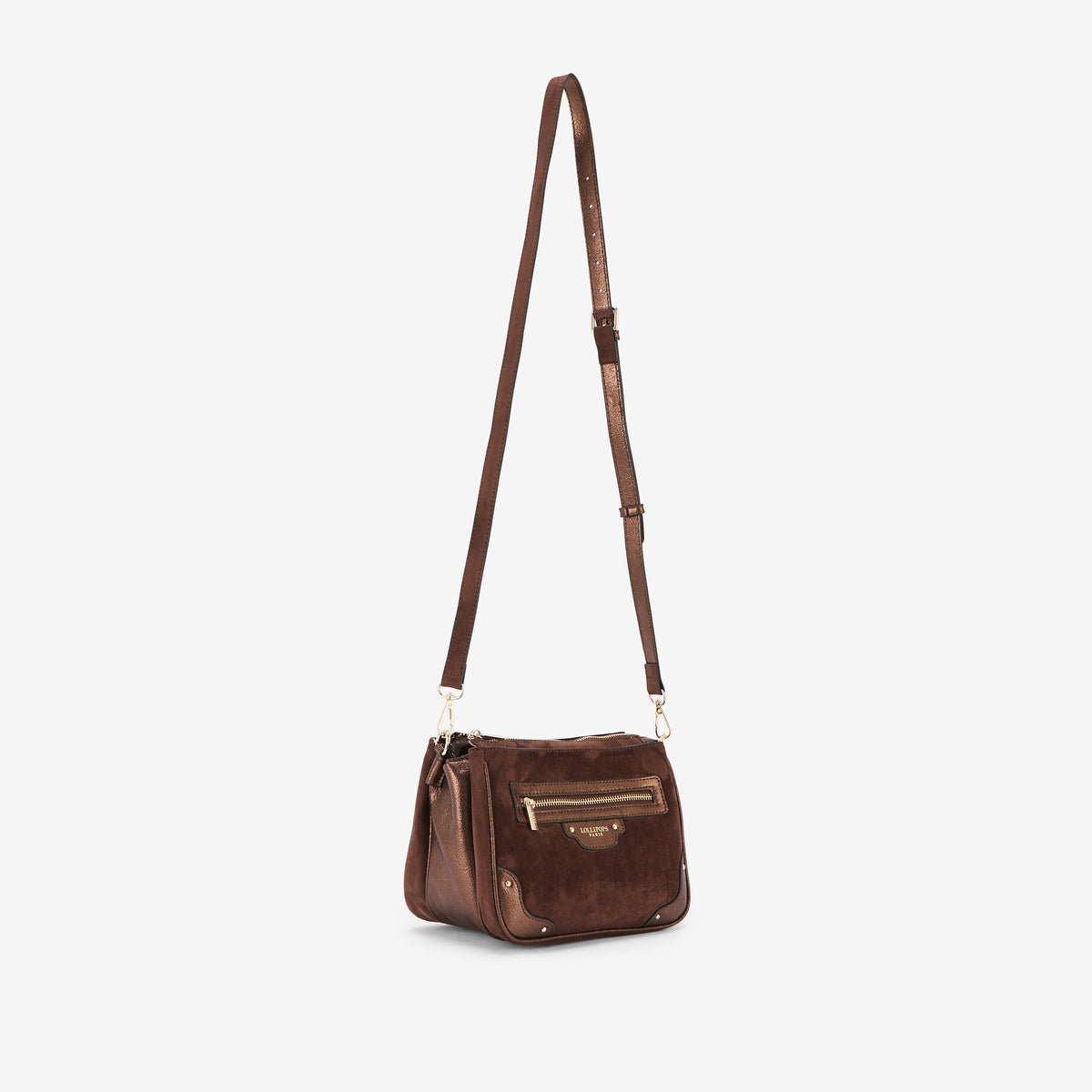 Sac multi poches  Roberto doré,marron, LOLLIPOPS