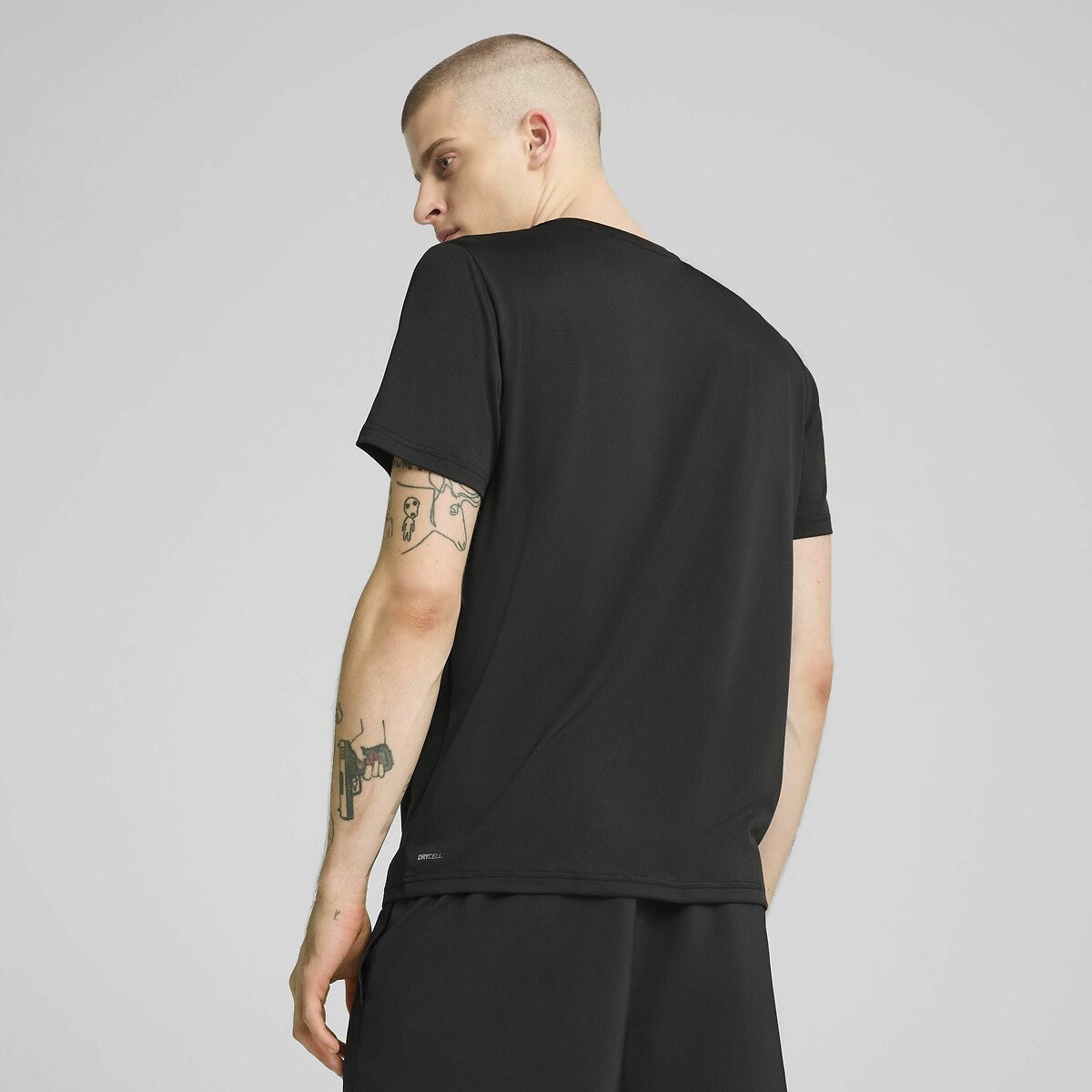 T-shirt manches courtes de training noir, PUMA