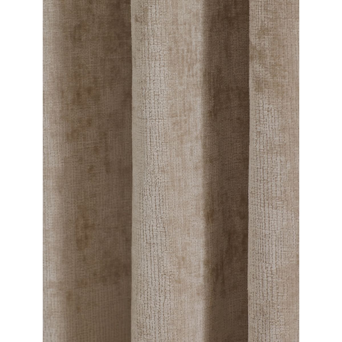 Rideaux en chenille pelucheuse à œillets naturel, NEXT