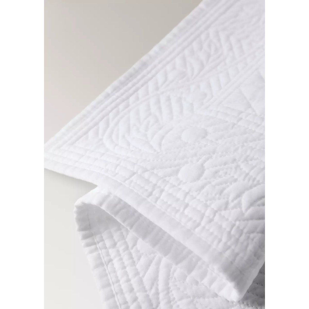 Set de table matelassé blanc, MANGO HOME
