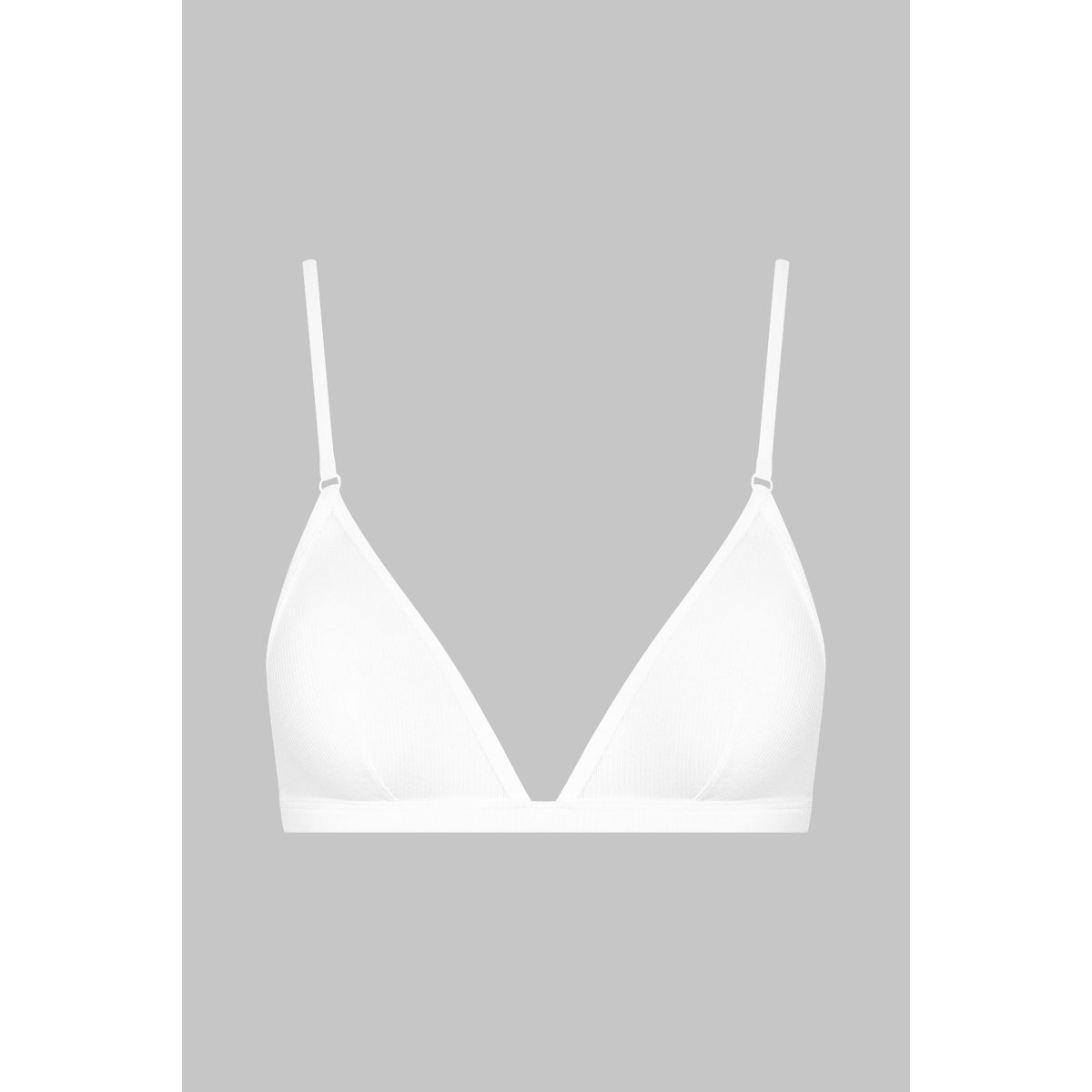 Soutien-gorge triangle LA FEMME AMAZONE blanc, MAISON CLOSE