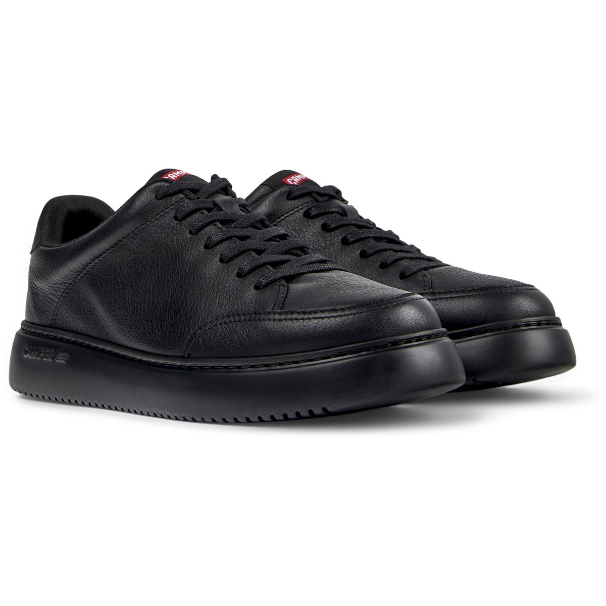 Baskets Runner K21 cuir noir, CAMPER