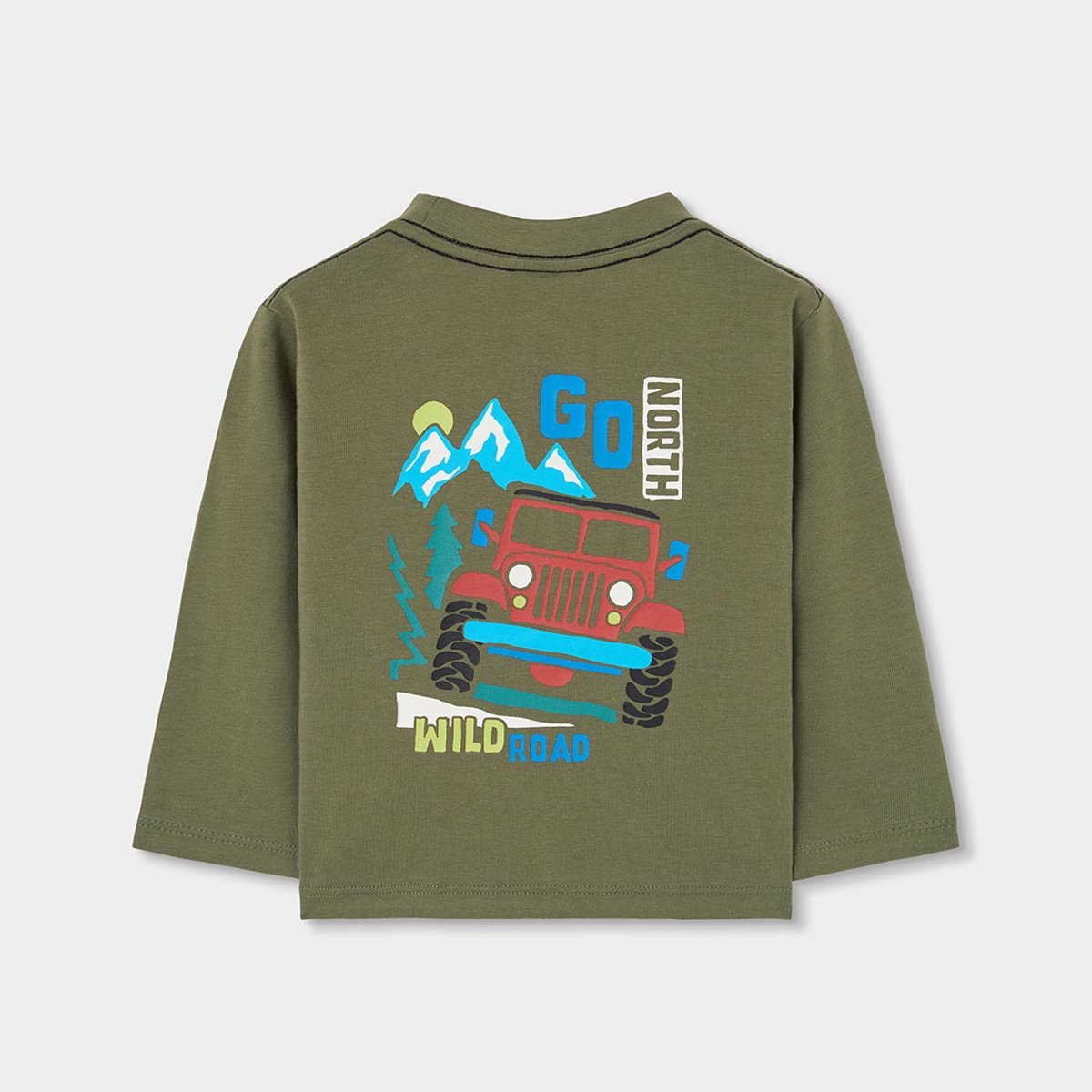 T-shirt maille garçon imprimé 4x4 multicolore, BOBOLI