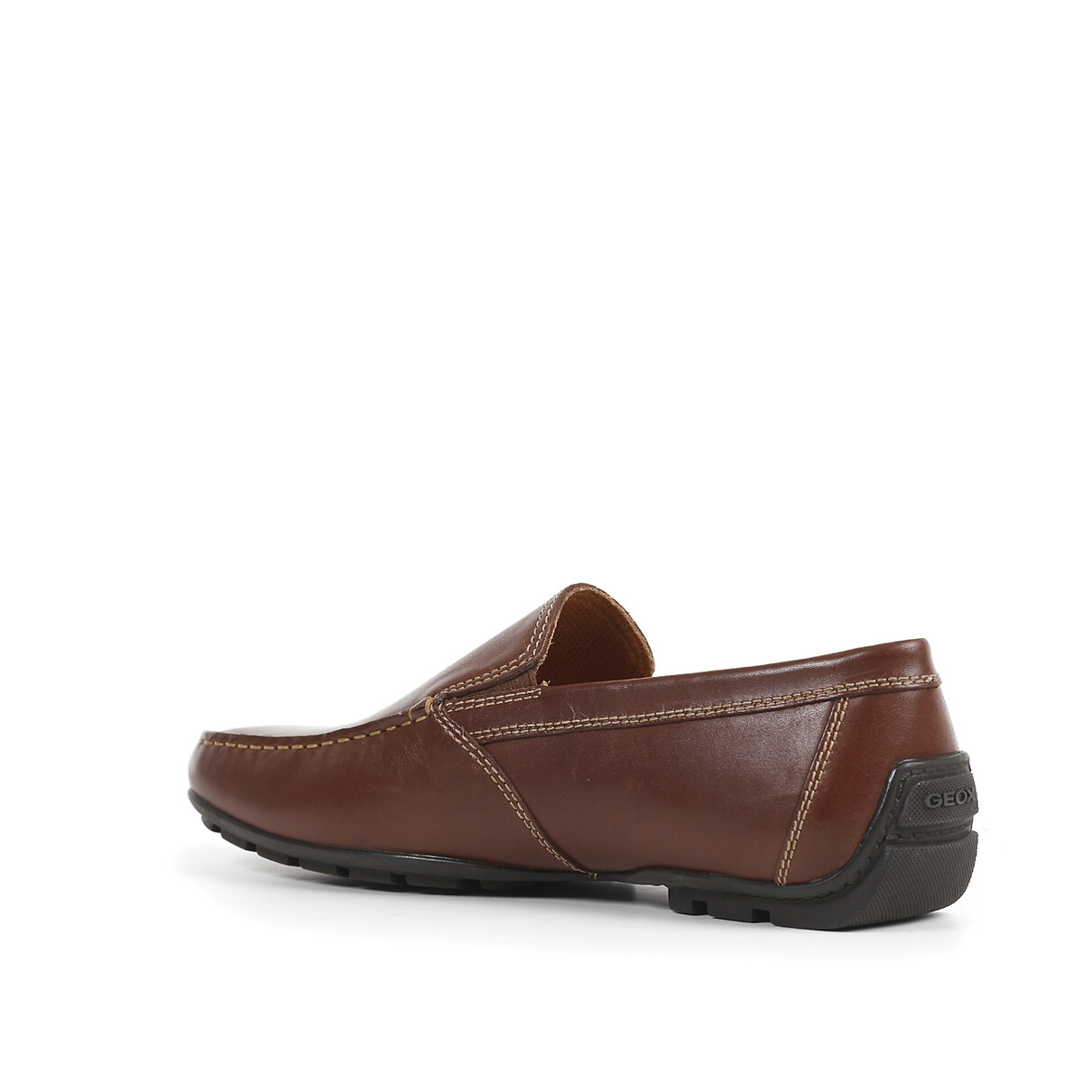 Mocassins cuir Moner tan, GEOX