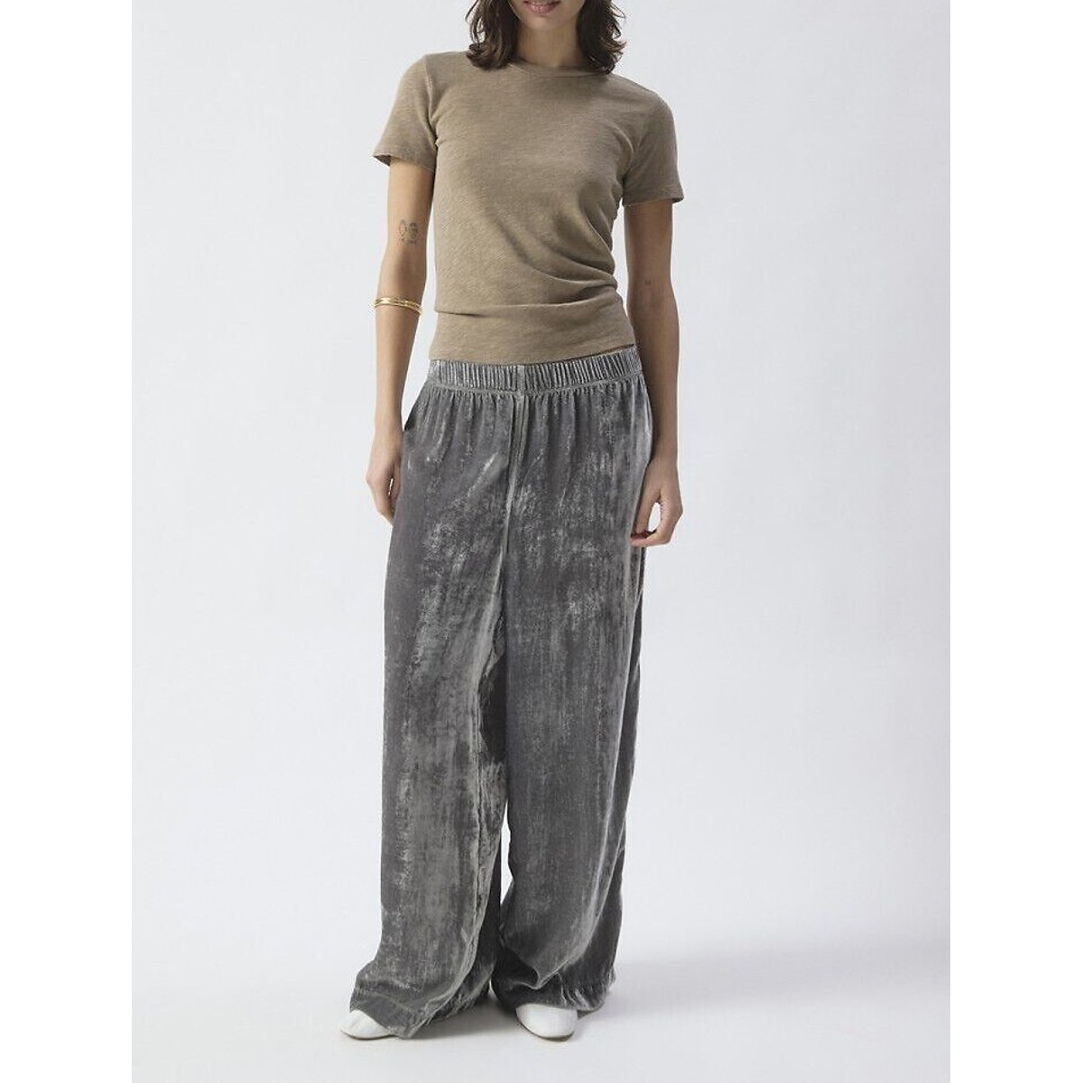 T-shirt com gola redonda e mangas curtas, SONOMA toupeira, AMERICAN VINTAGE