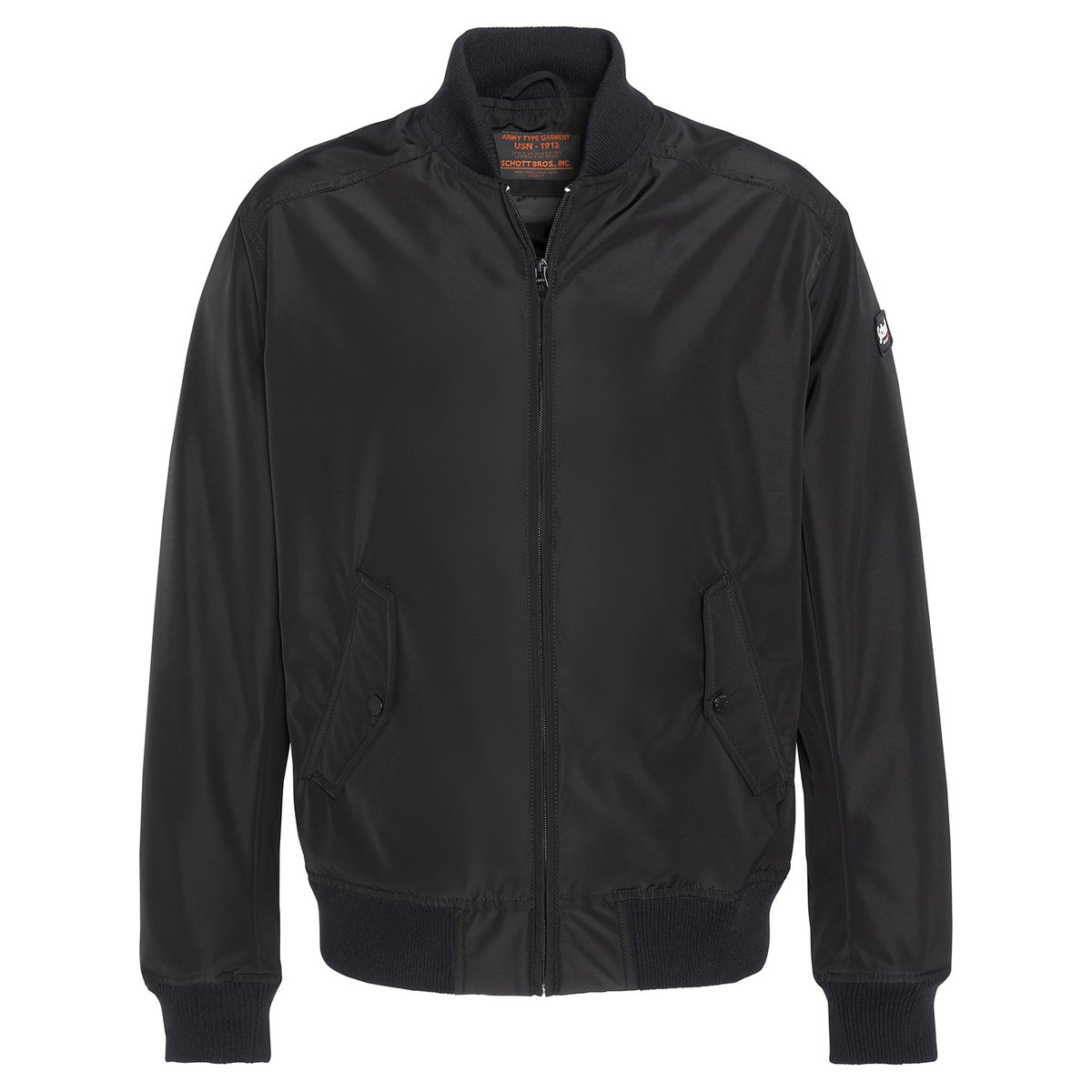Blouson bomber noir, SCHOTT