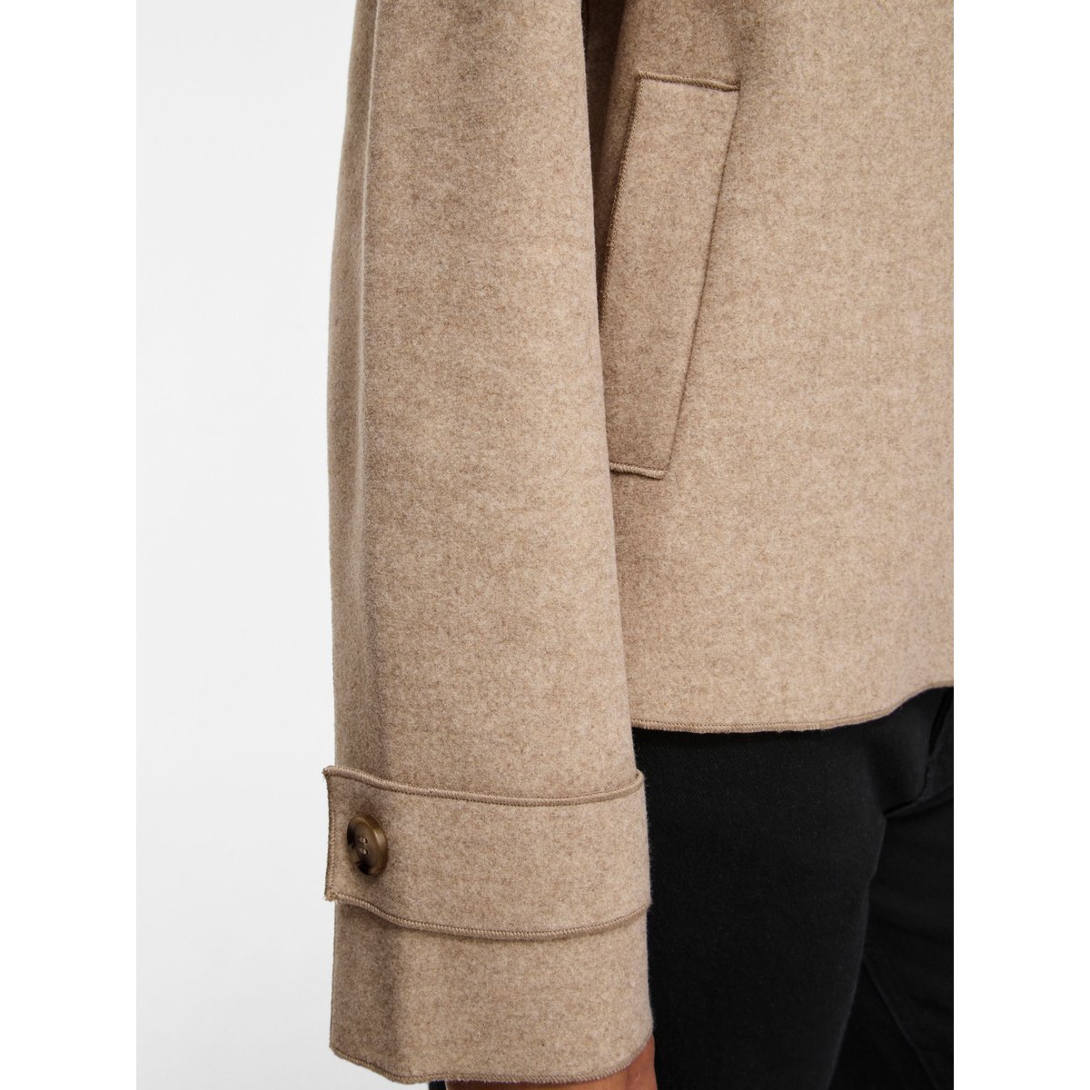 Veste natural melange, VILA