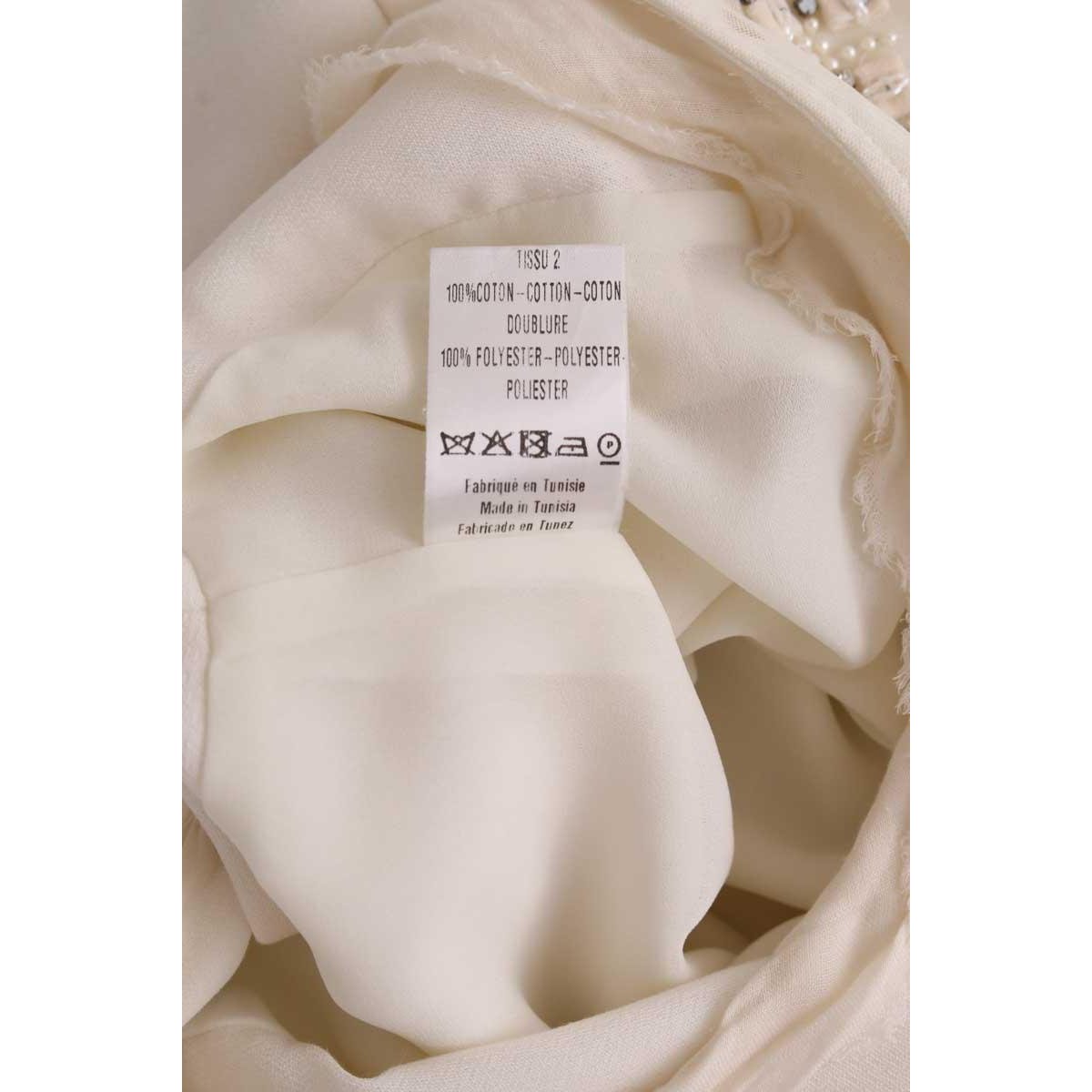 Robe - Très Bon État blanc, SANDRO