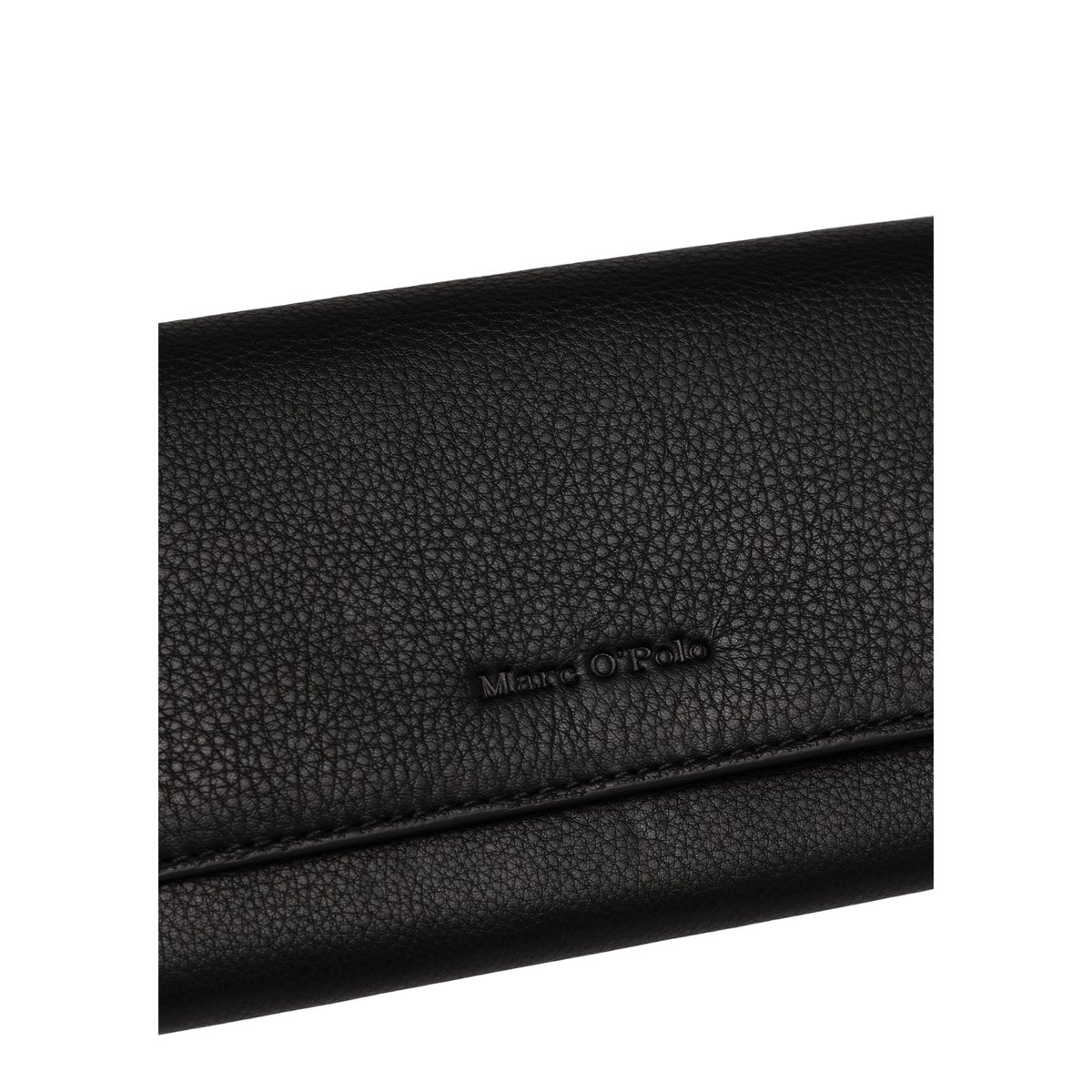 Portefeuille 2-en-1, modèle Jessie en cuir de vache de haute qualité noir, MARC O'POLO