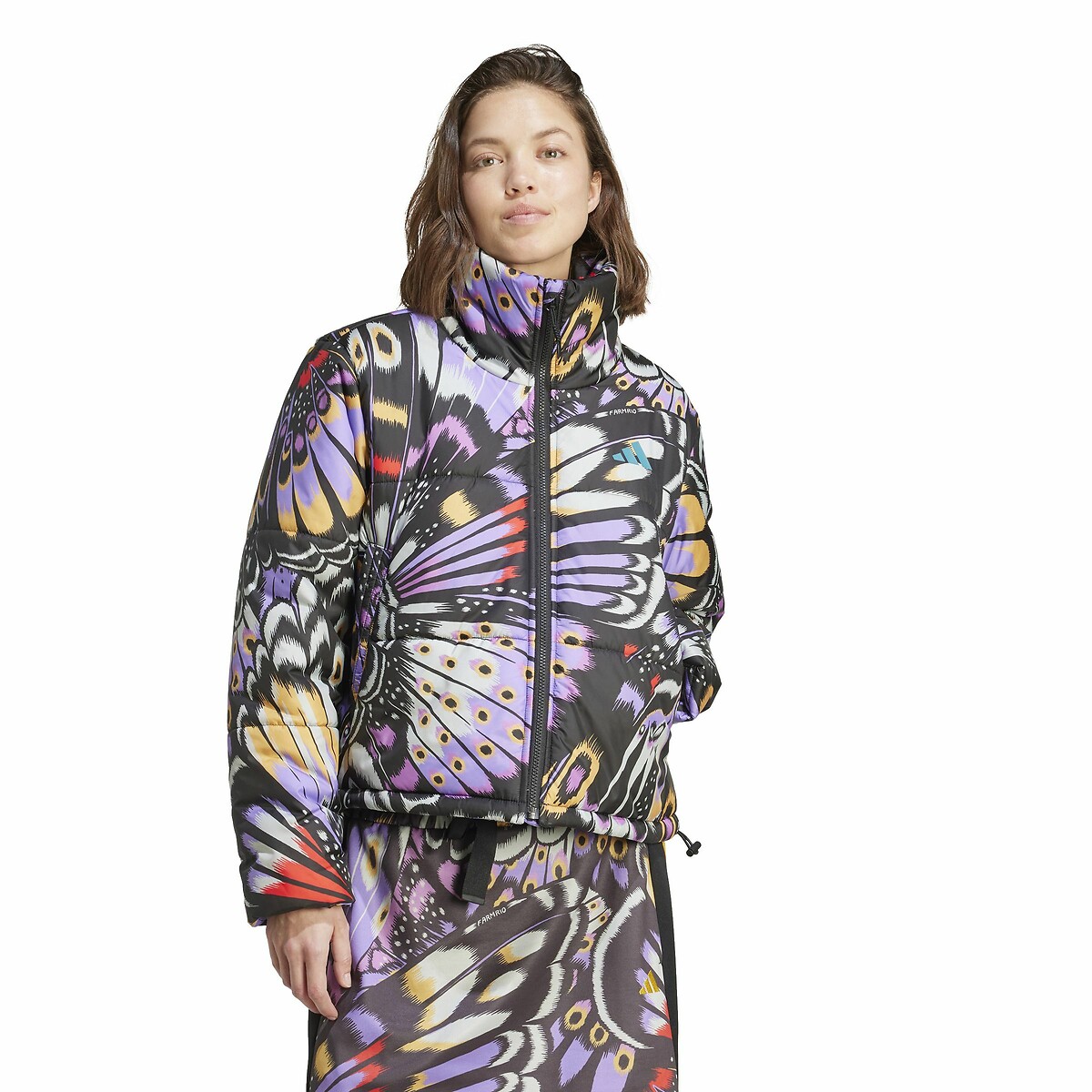 Doudoune imprimée FARM RIO imprimé multicolore, ADIDAS SPORTSWEAR