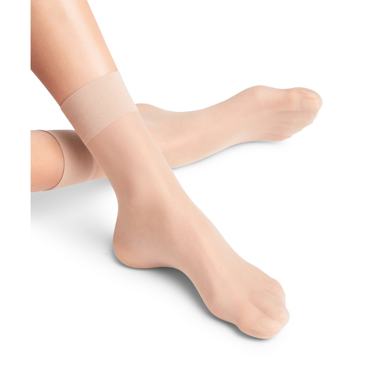 Socquettes Pure Matt 20 Transparent or, FALKE