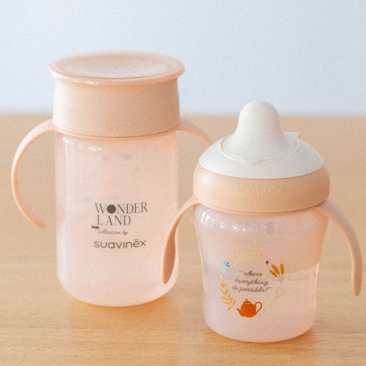 Tasse d'apprentissage rose, SUAVINEX
