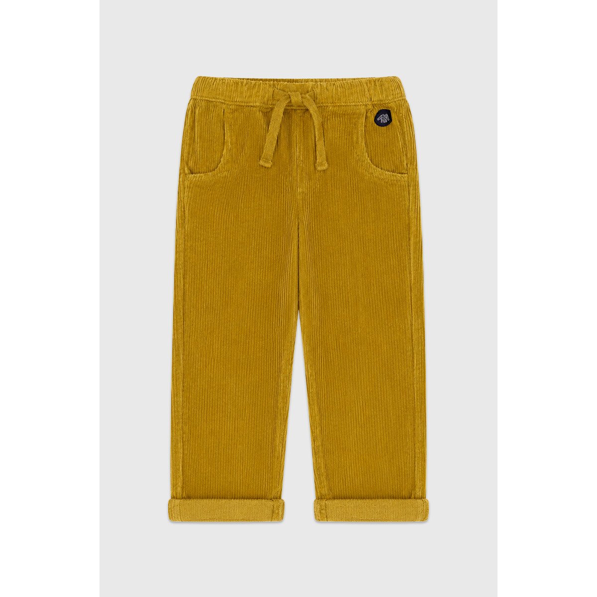 Pantalon en velours Kids - coton green moss, ARMOR-LUX