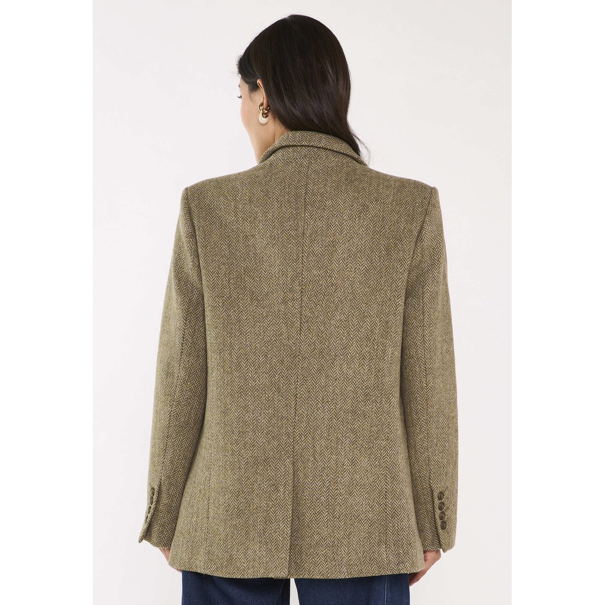 Blazer en laine mélangé COURTNEY sauge, Maison 123