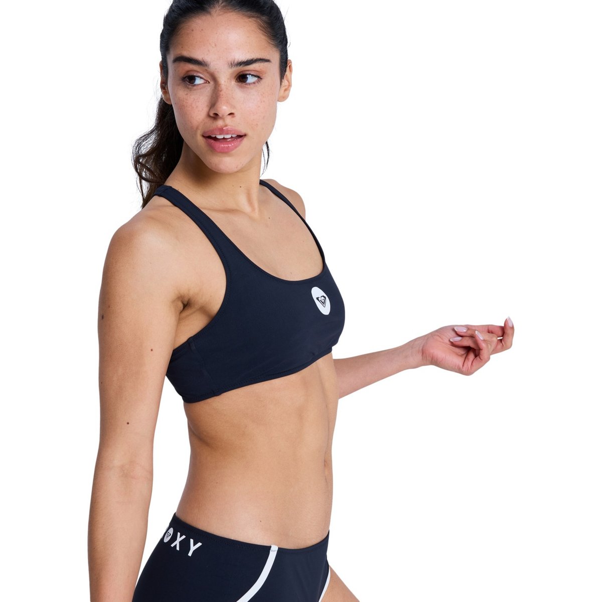 Haut de maillot de bain bikini bralette. noir anthracite, ROXY