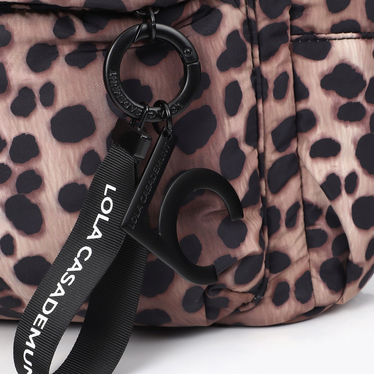 Sac à dos en nylon léopard léopard, LOLA CASADEMUNT