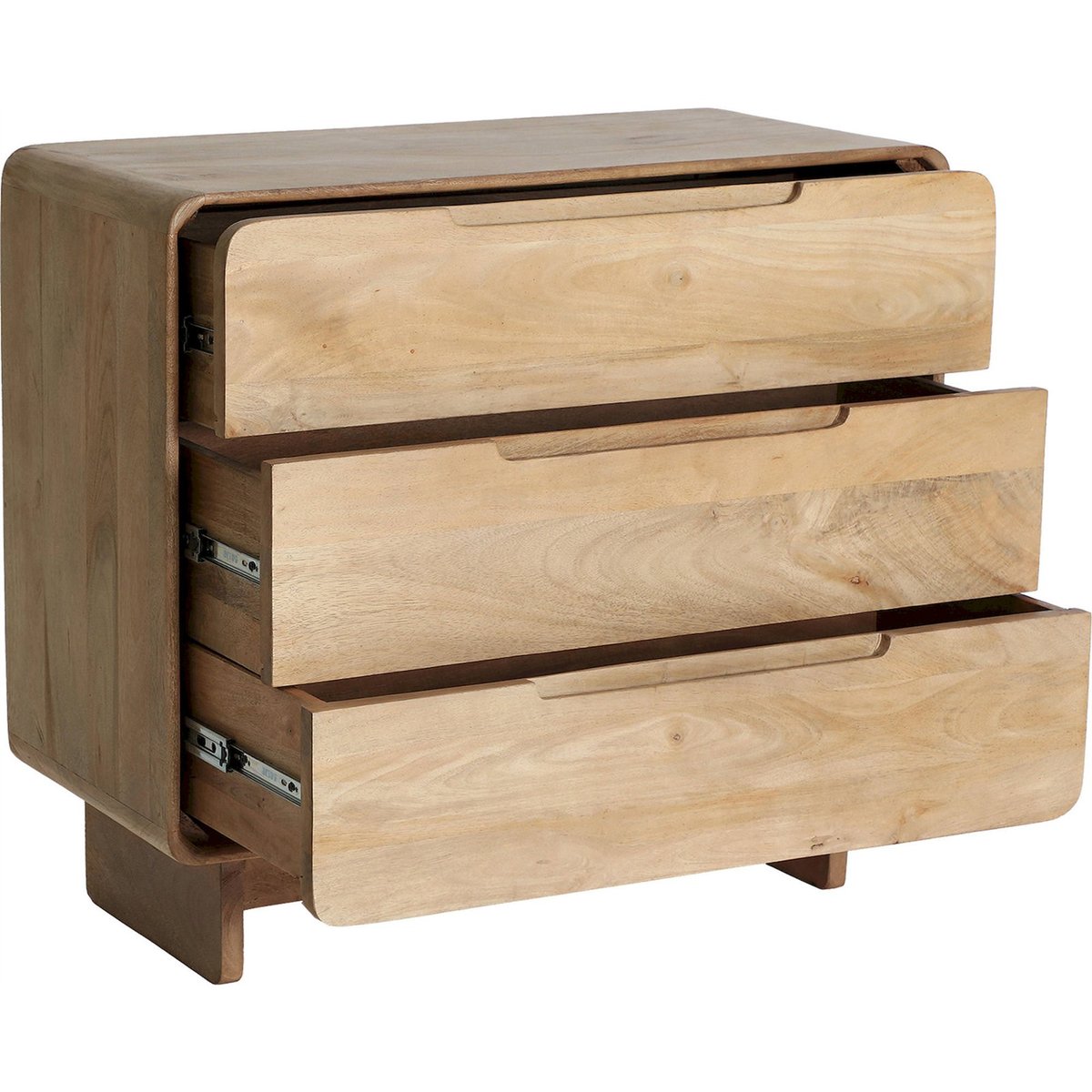 Commode en bois de manguier style scandinave bois naturel clair chaleureux, RECOLLECTION