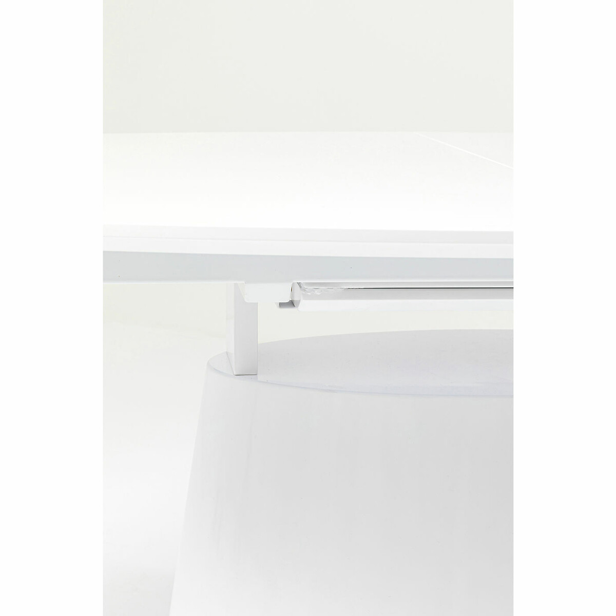 Table à rallonges Benvenuto blanche 200(50)x110cm blanc, KARE DESIGN