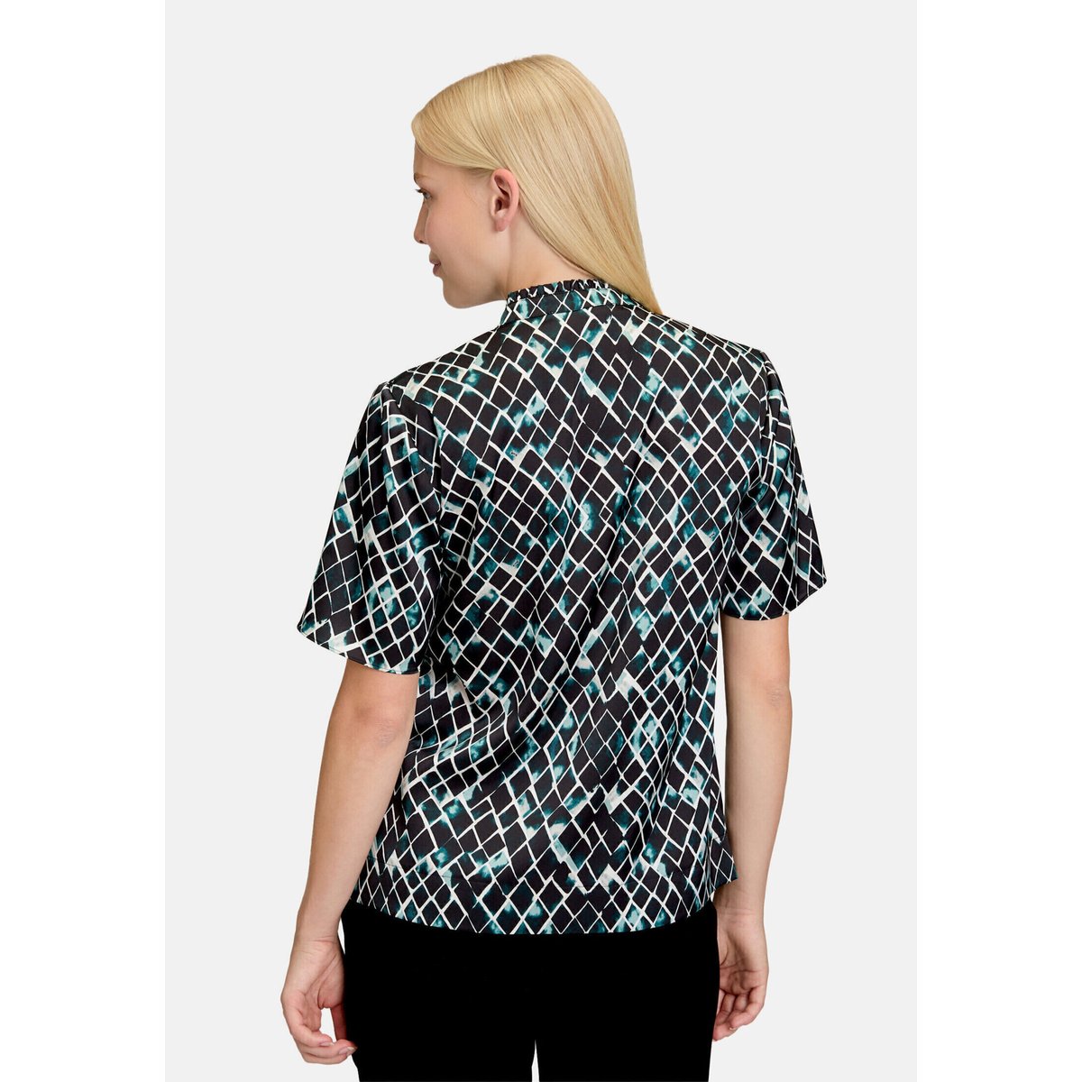 Tunique à manches à ailettes mint/black, BETTY & CO