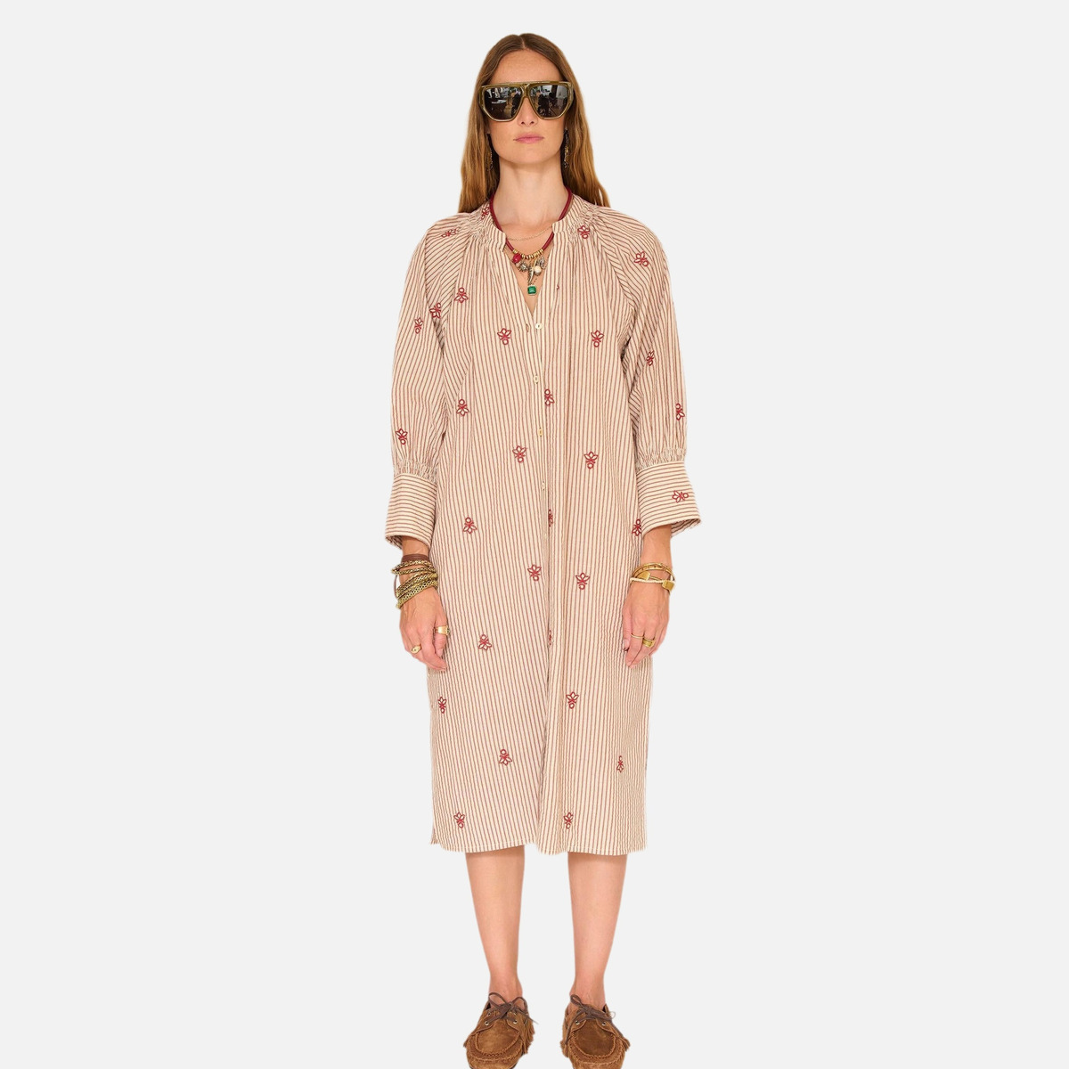 Robe RIKE naturel, MKT STUDIO
