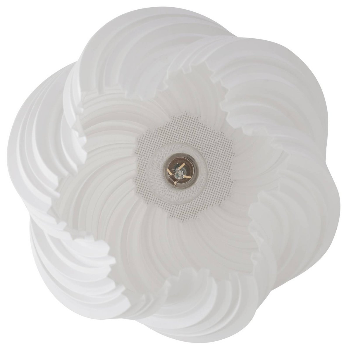 Plafonnier moderne, Nuvia blanc, LINDBY