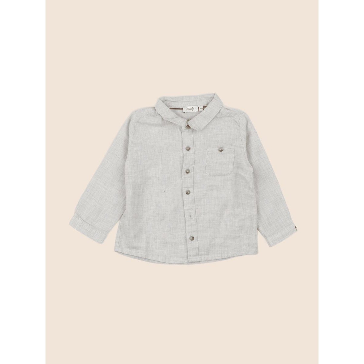 Chemise - Très bon état gris, NATALYS
