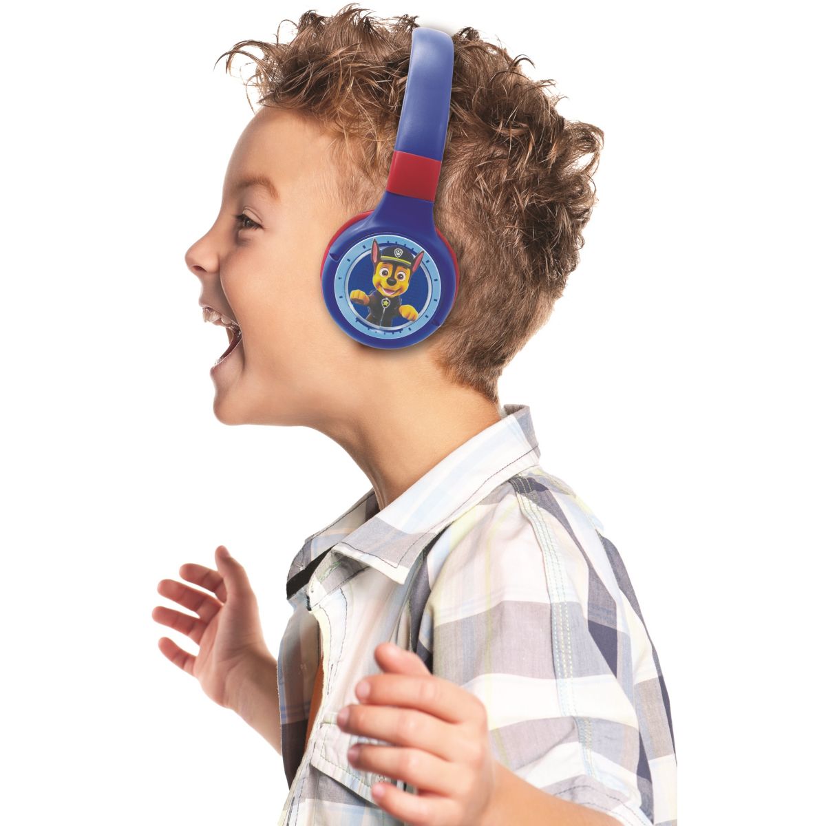 Casque La Pat Patrouille bleu, LEXIBOOK