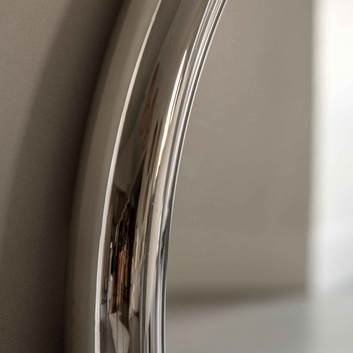 90cm Saltburn Chrome Round Mirror chrome, ÉDITÉ