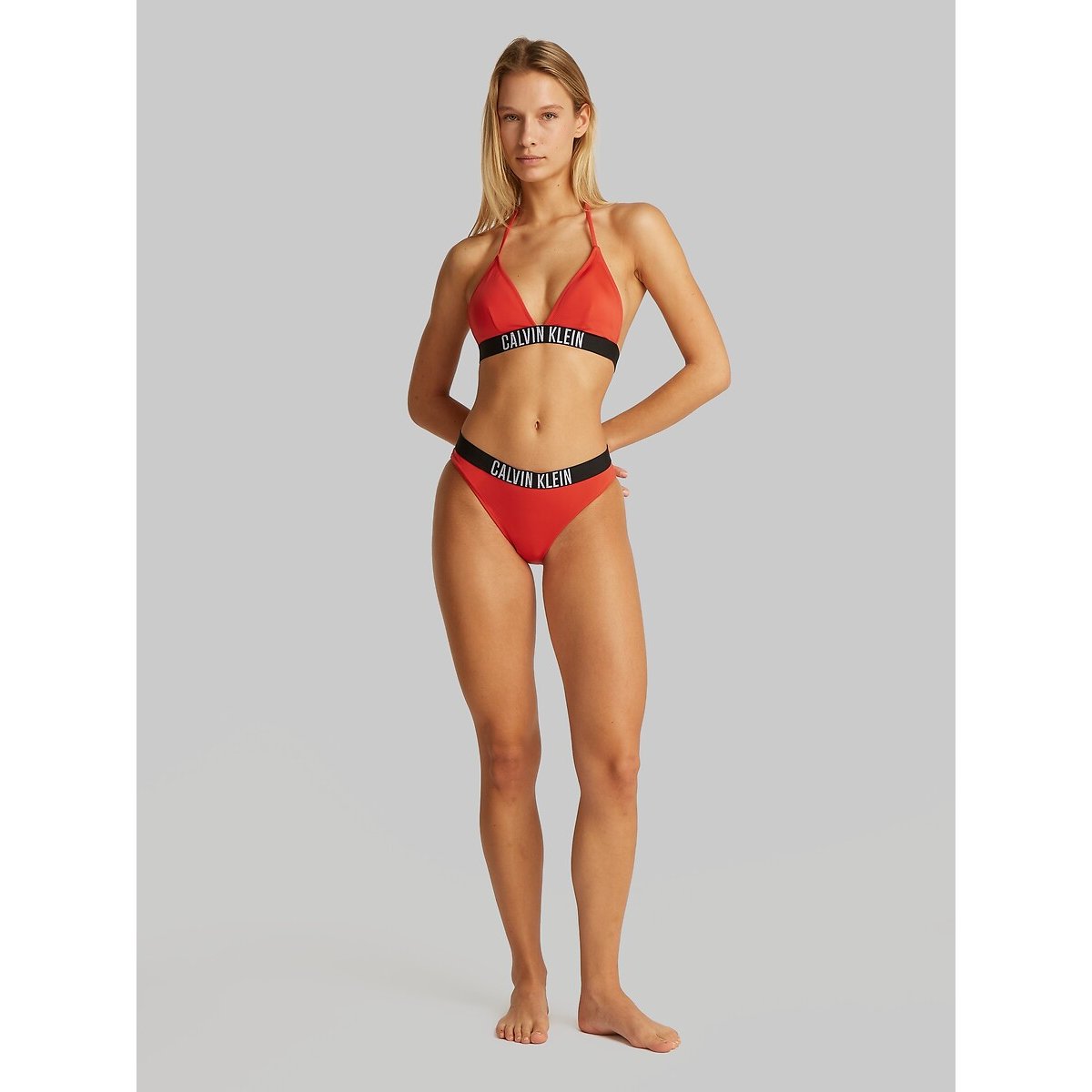 Haut de maillot triangle Intense Power rouge, CALVIN KLEIN UNDERWEAR