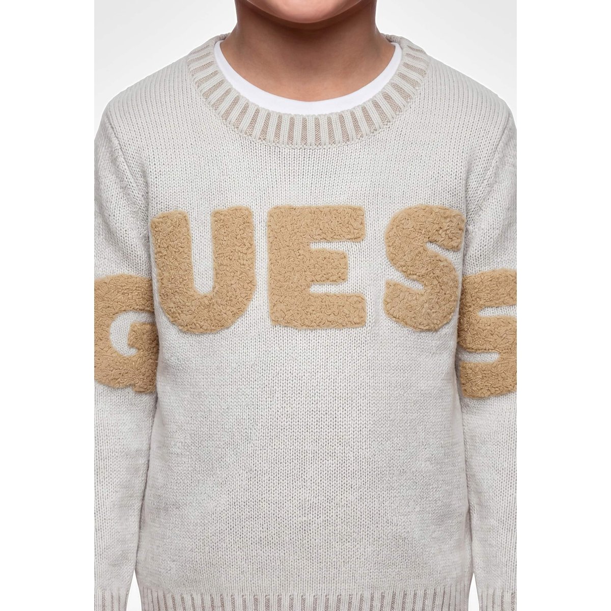 Sweat À Logo crème, GUESS KIDS