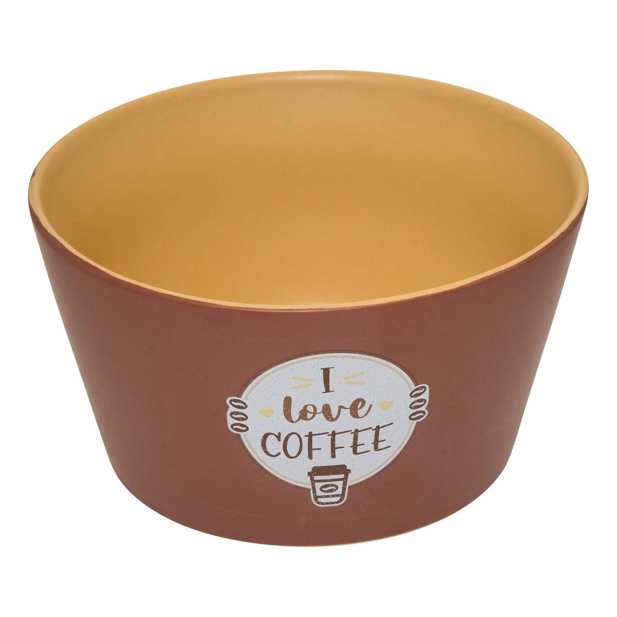 Bol en porcelaine 660ml CENTRAL PARK beige, ATMOSPHERA